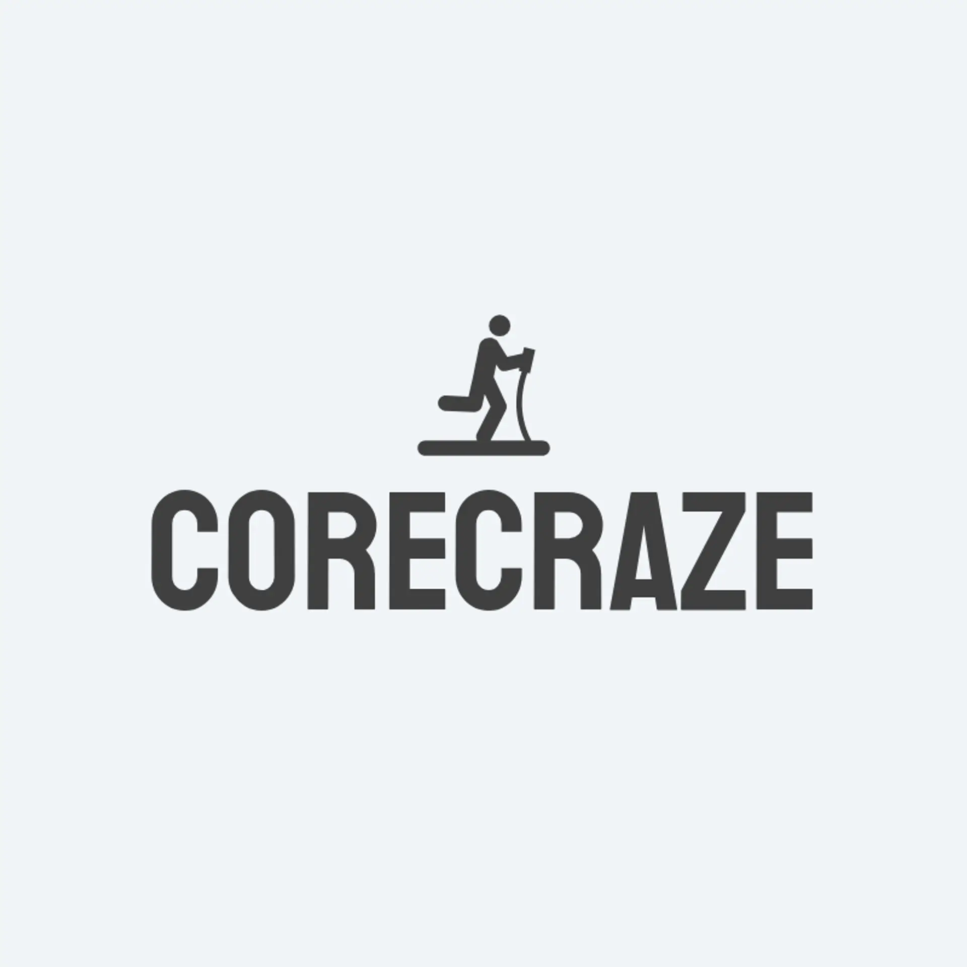 CoreCraze logo for fitness app