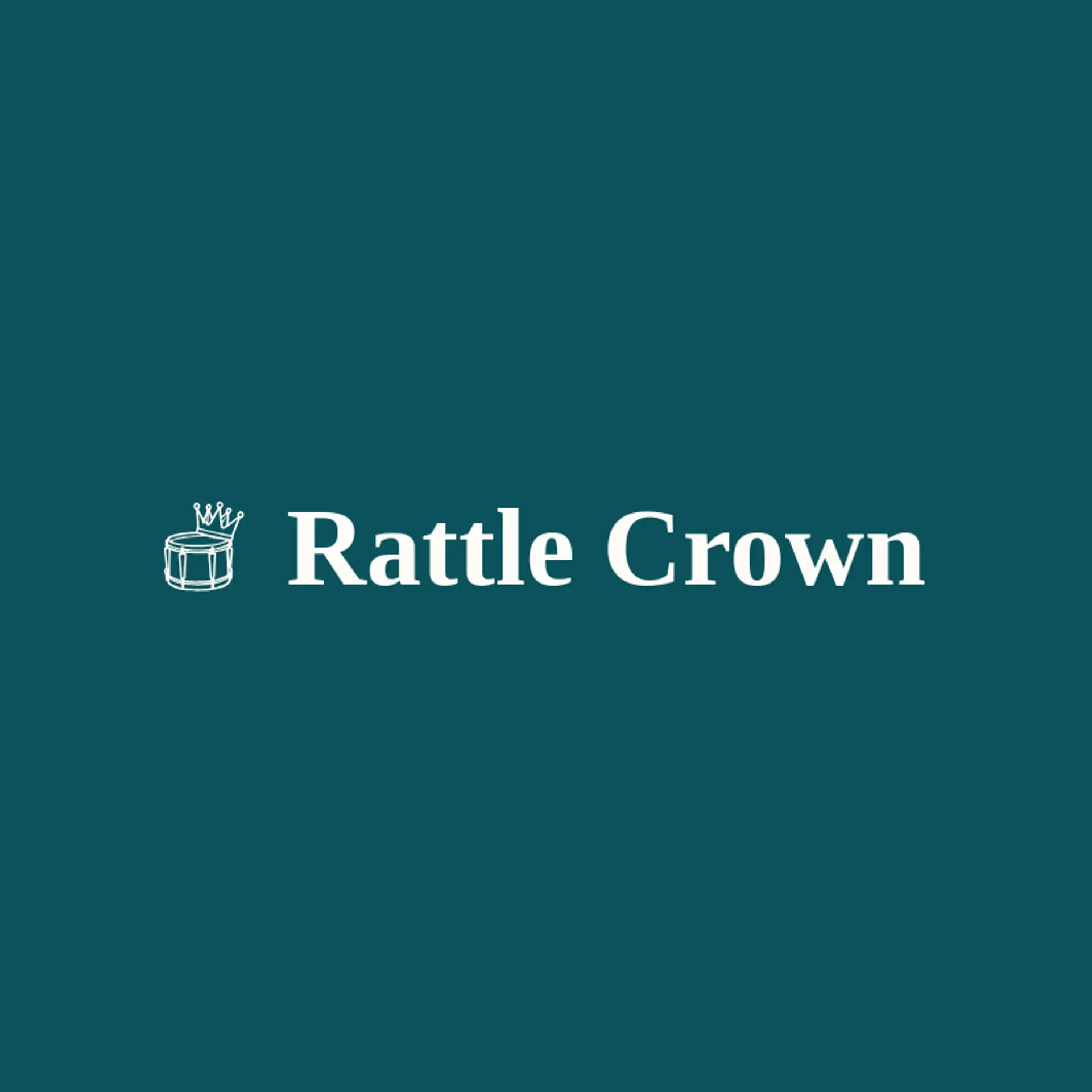 Rattle Crown logo for rock and roll