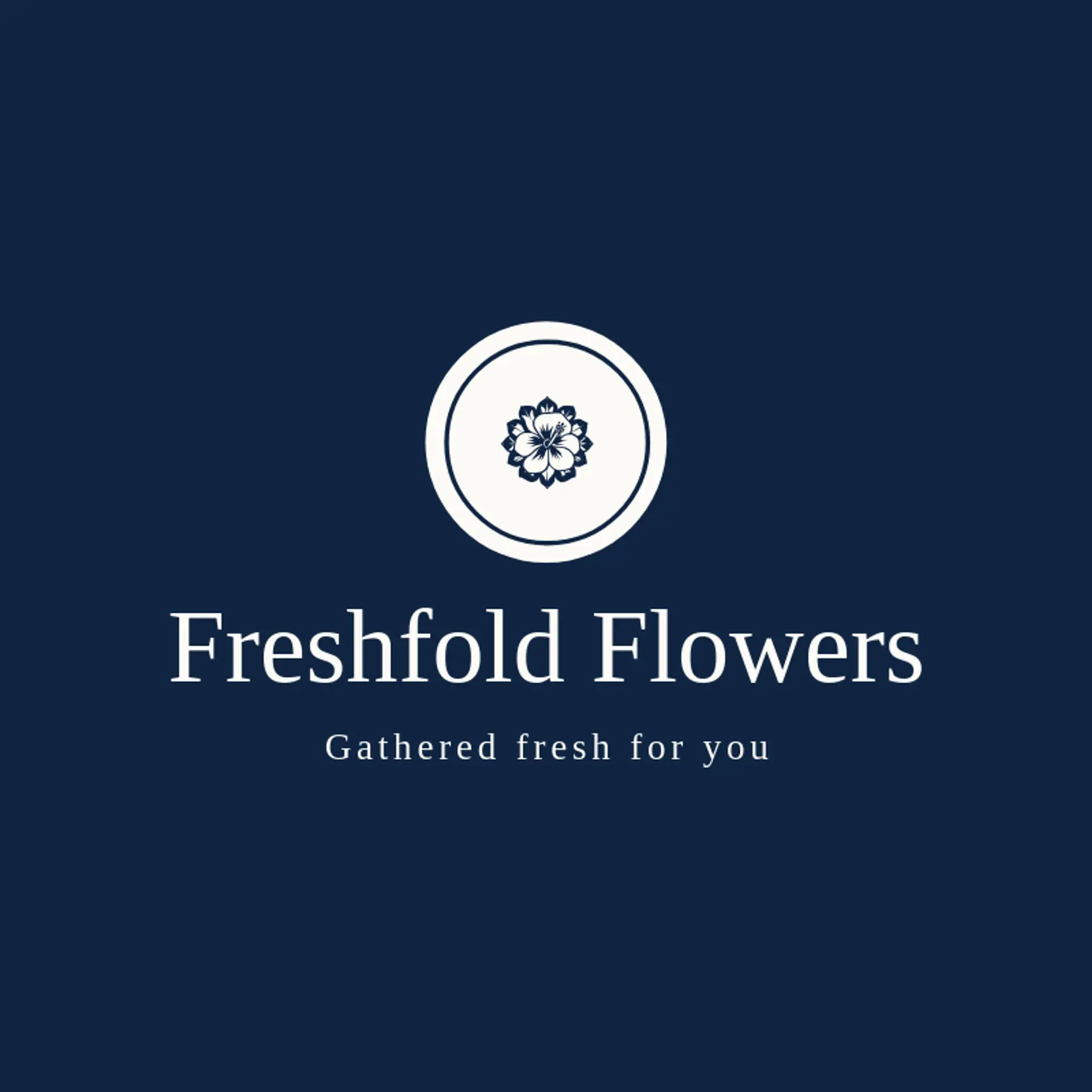 Freshfold Flowers logo for bloom