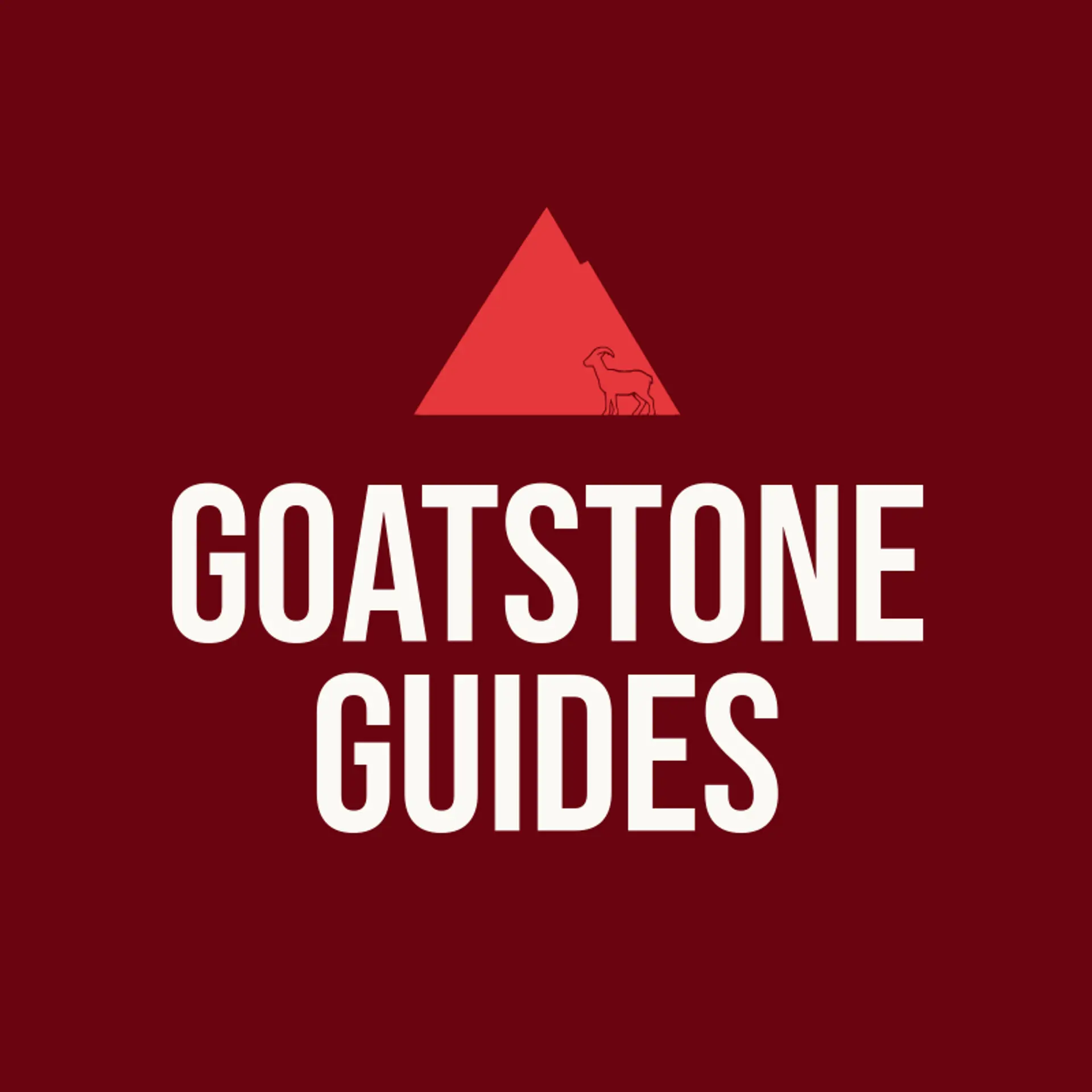 Goatstone Guides logo for mountain
