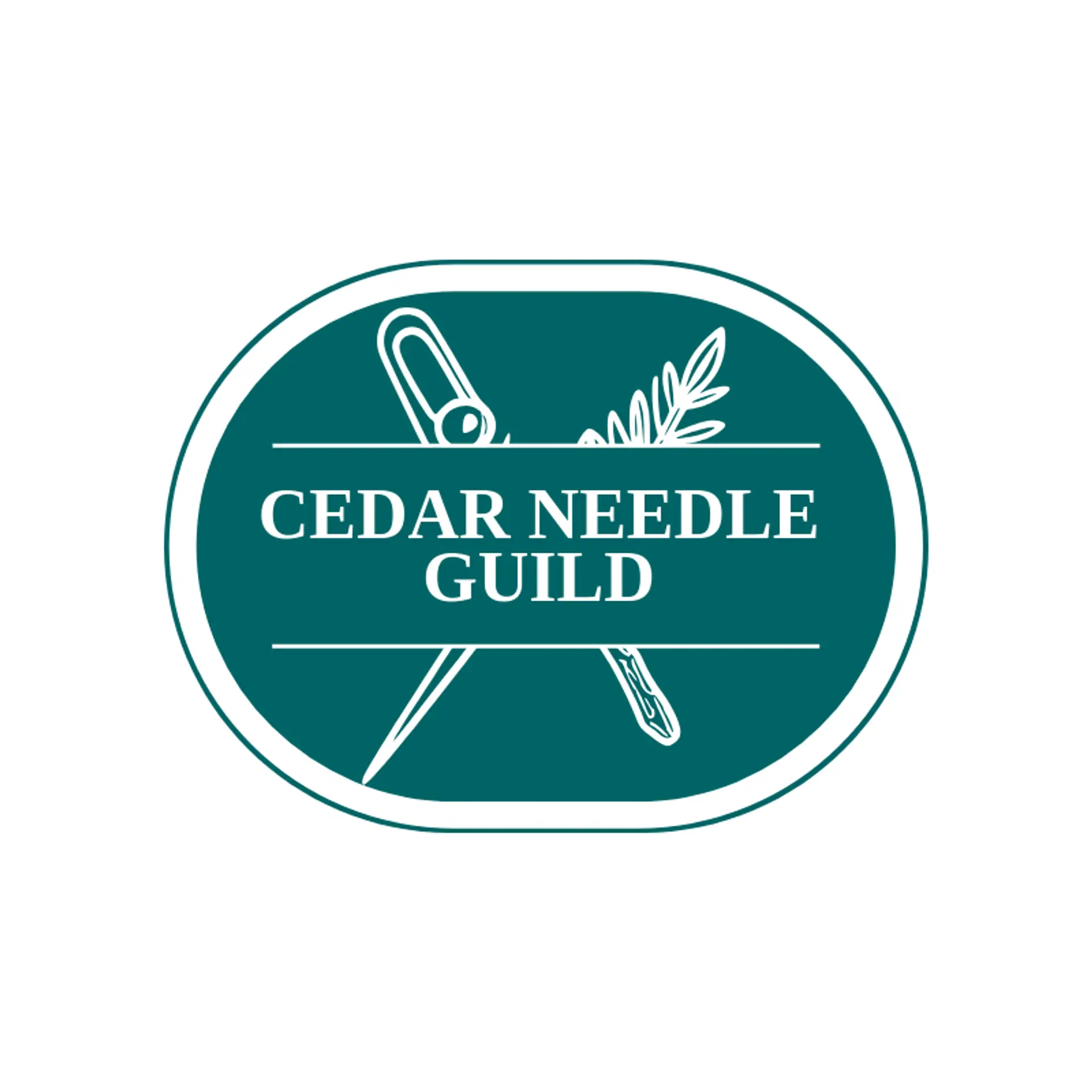 Cedar Needle Guild logo for stitching