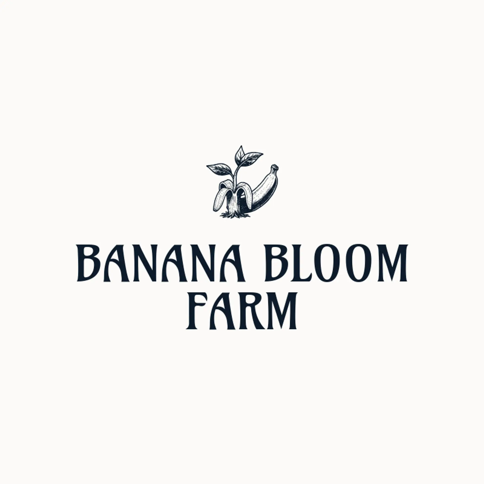 Banana Bloom Farm logo for banana