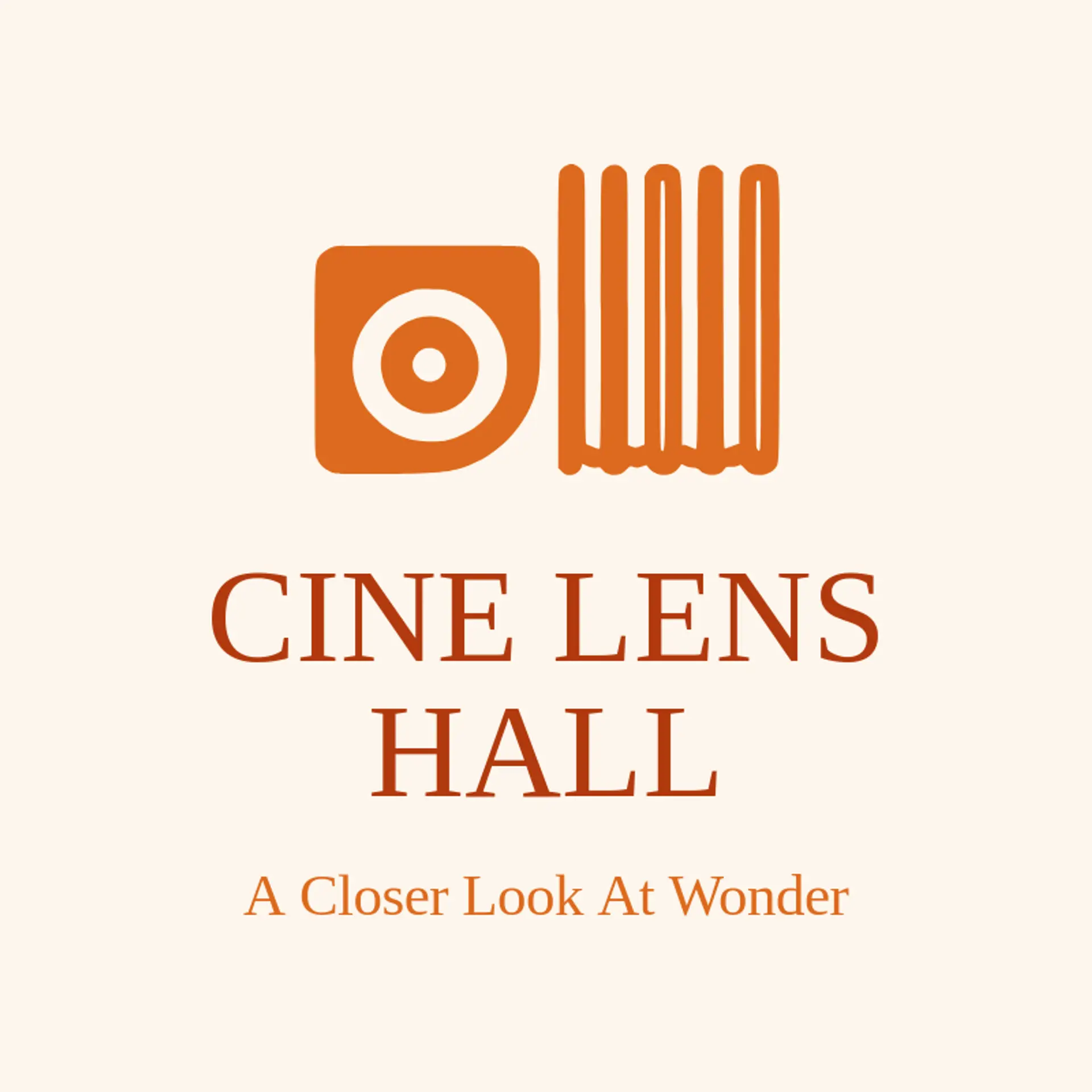 Cine Lens Hall logo for movie theater