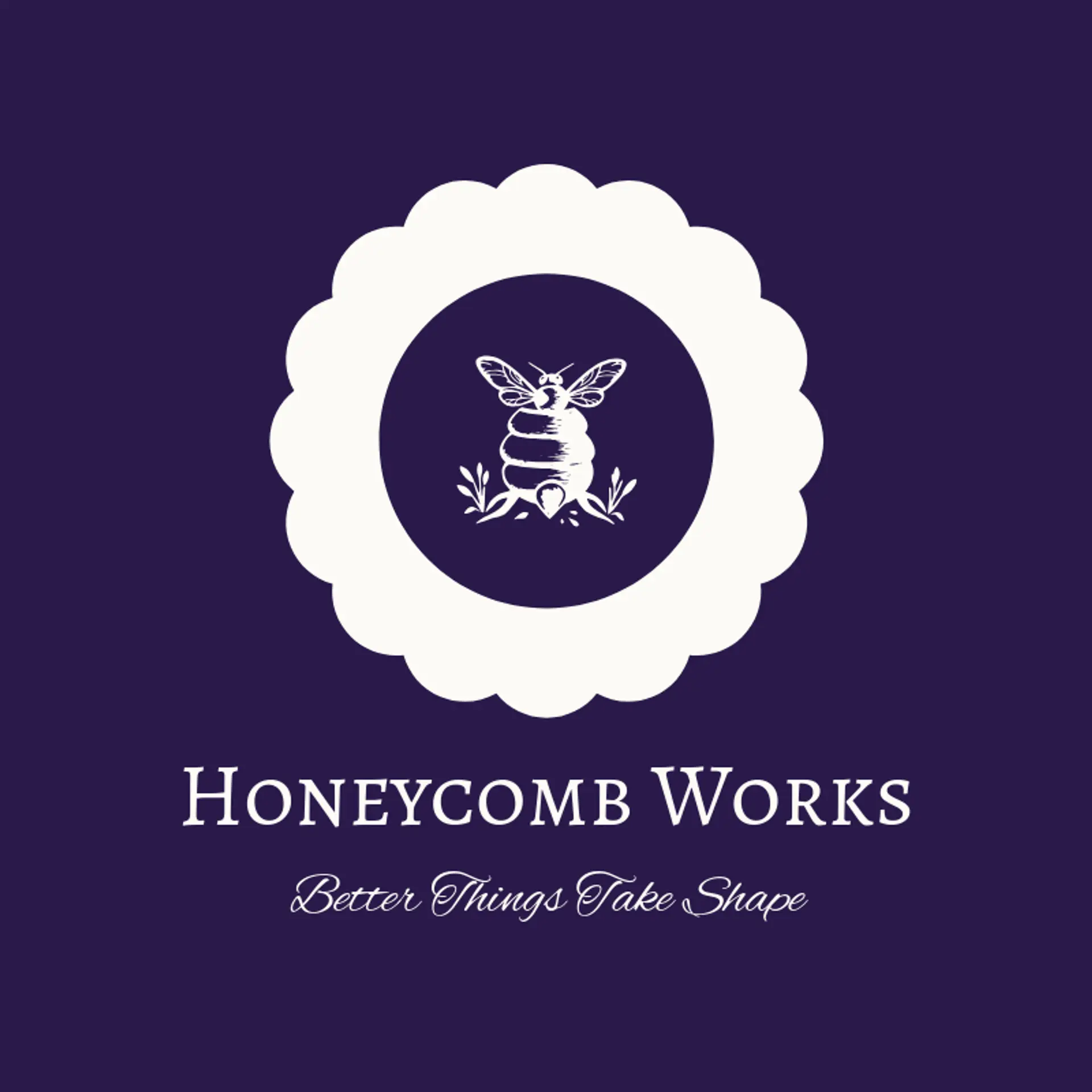 Honeycomb Works logo for hive