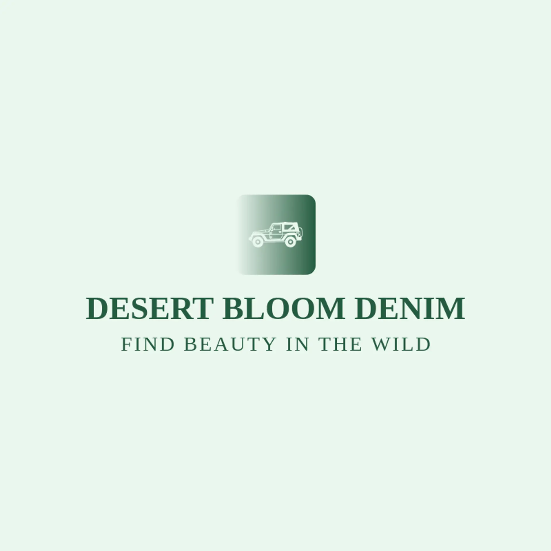 Desert Bloom Denim logo for wrangler
