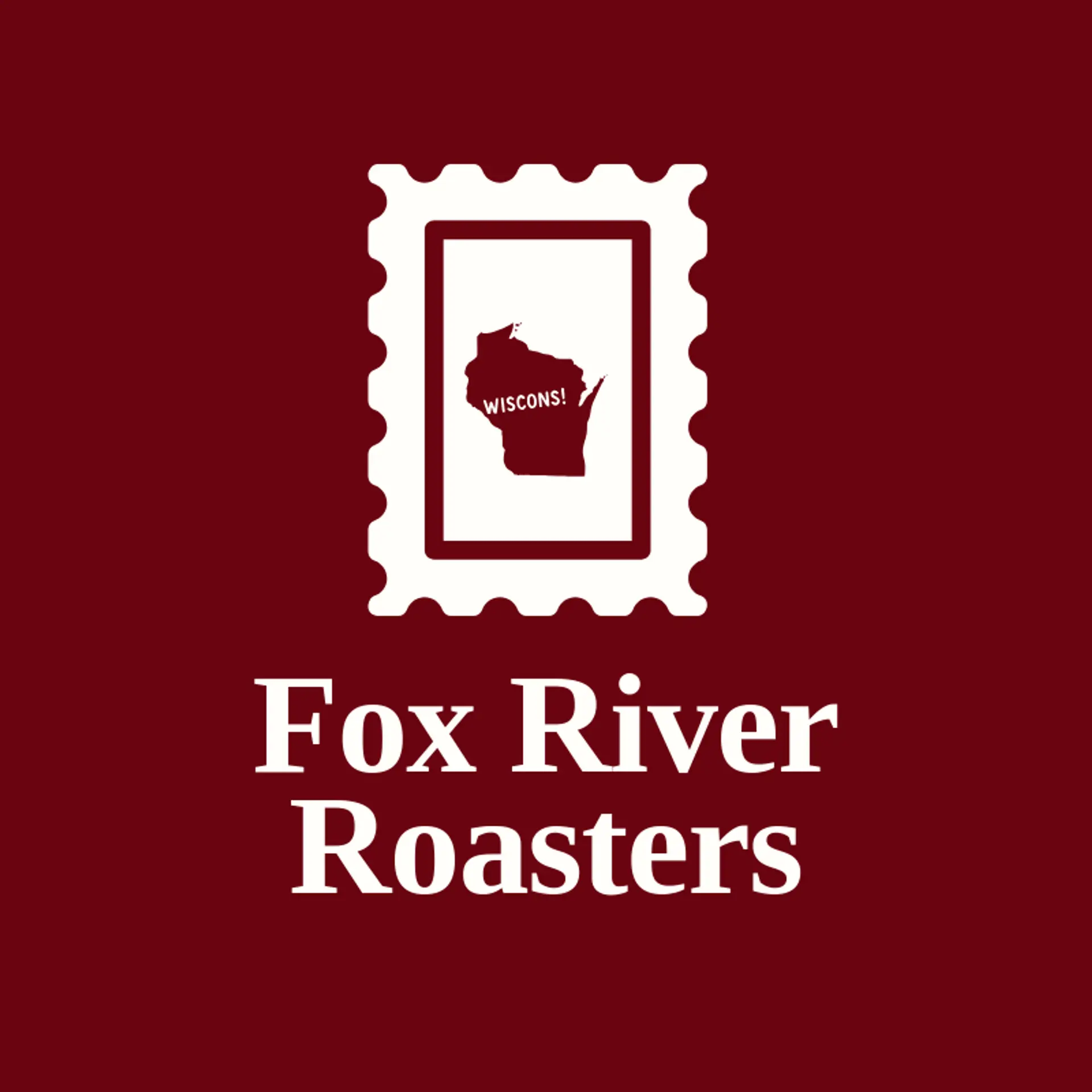 Fox River Roasters logo for wisconsin