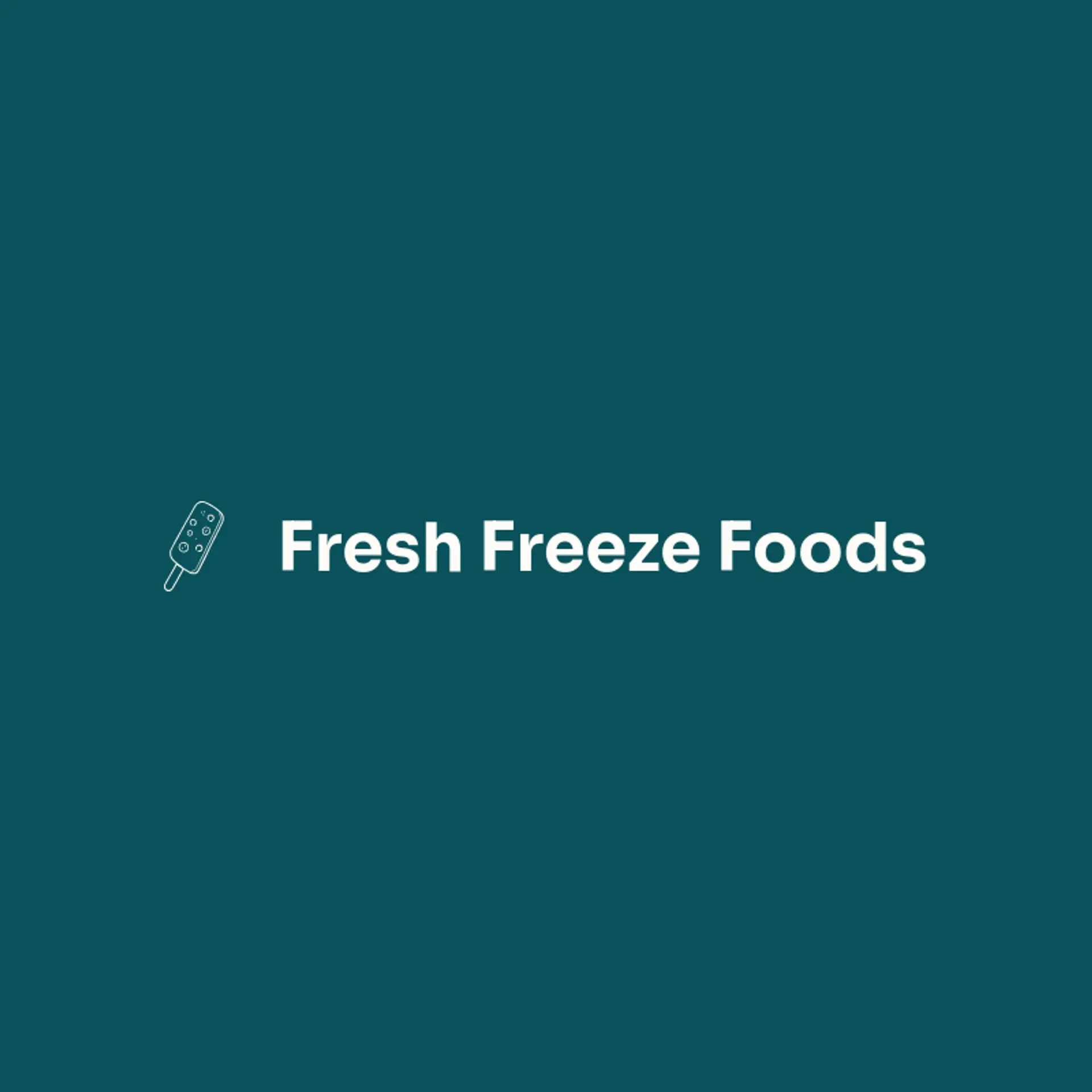 Fresh Freeze Foods logo for popsicle