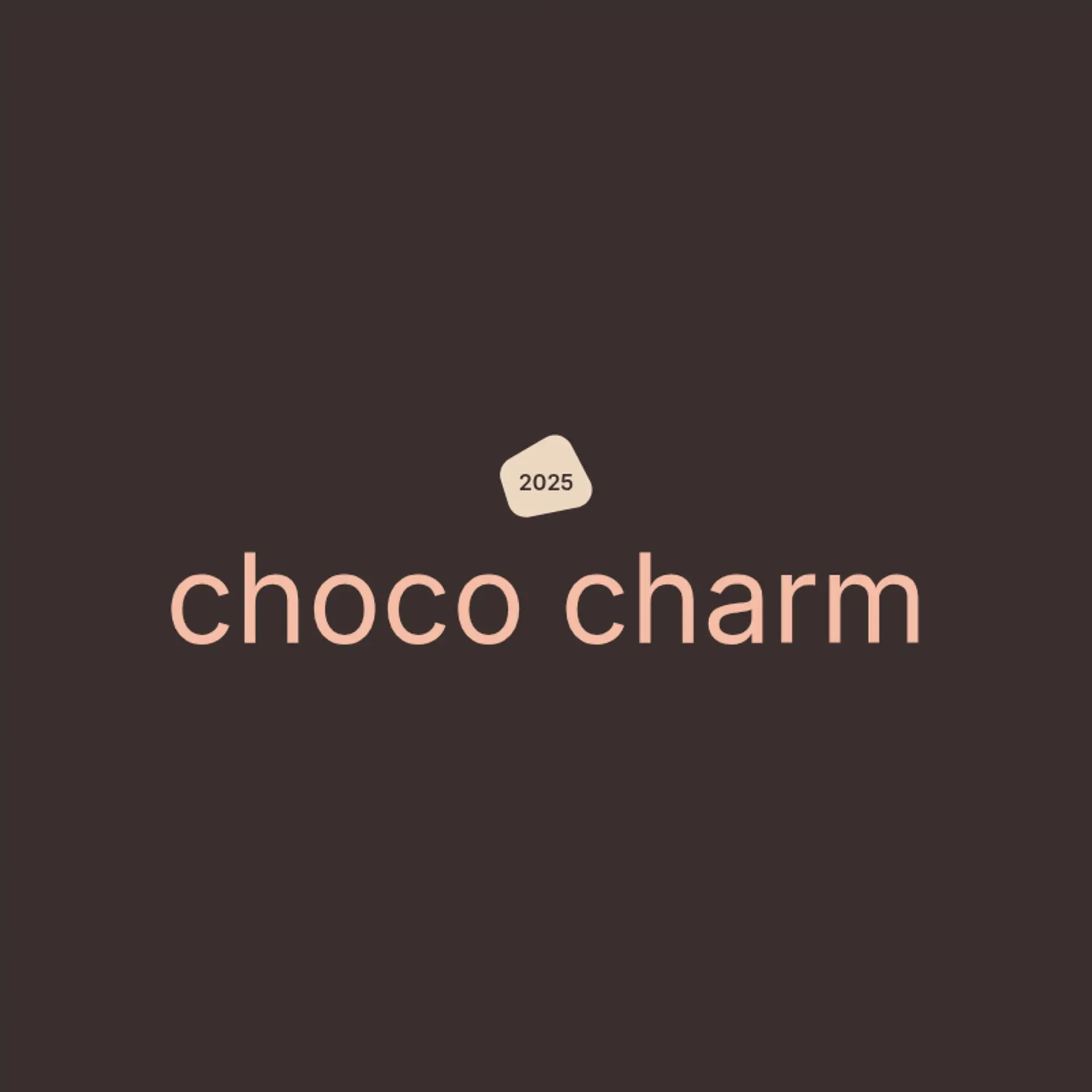 Choco Charm logo for cake
