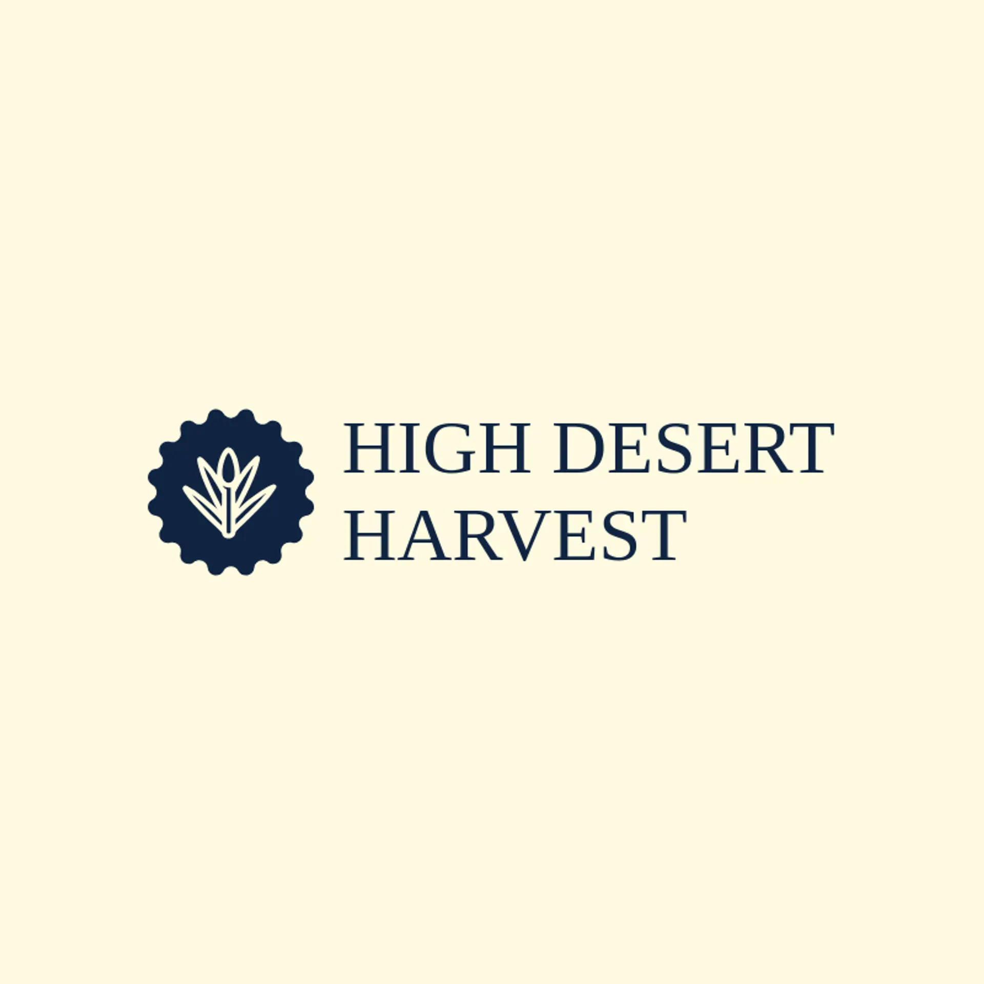 High Desert Harvest logo for Desert