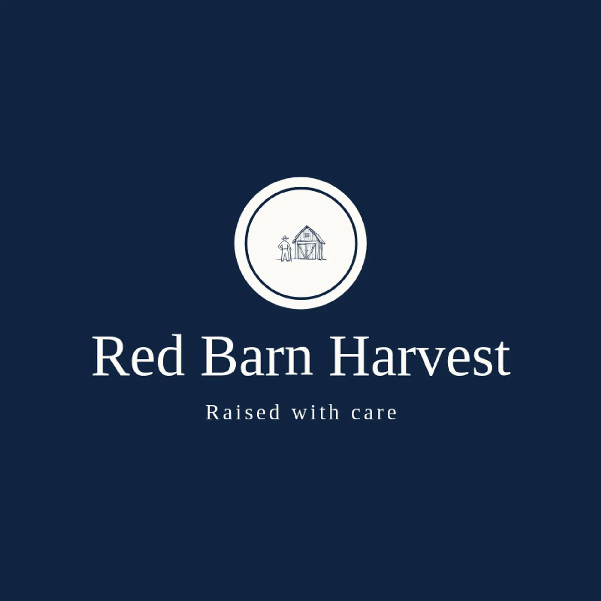 Red Barn Harvest logo for farmer
