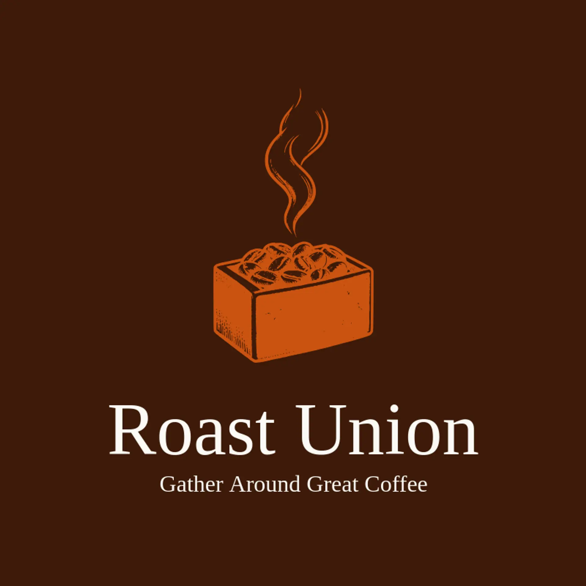 Roast Union logo for coffee bean