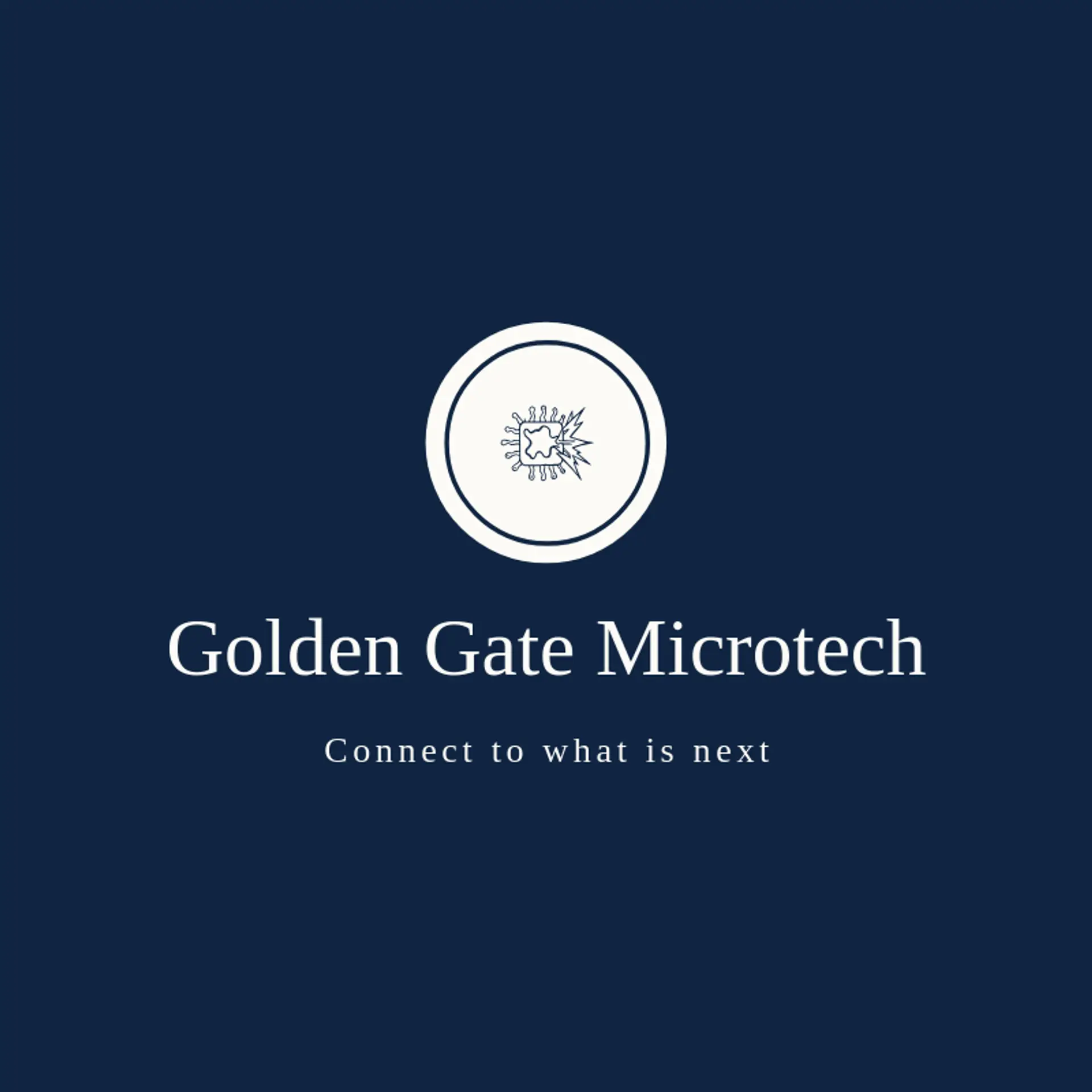 Golden Gate Microtech logo for chip