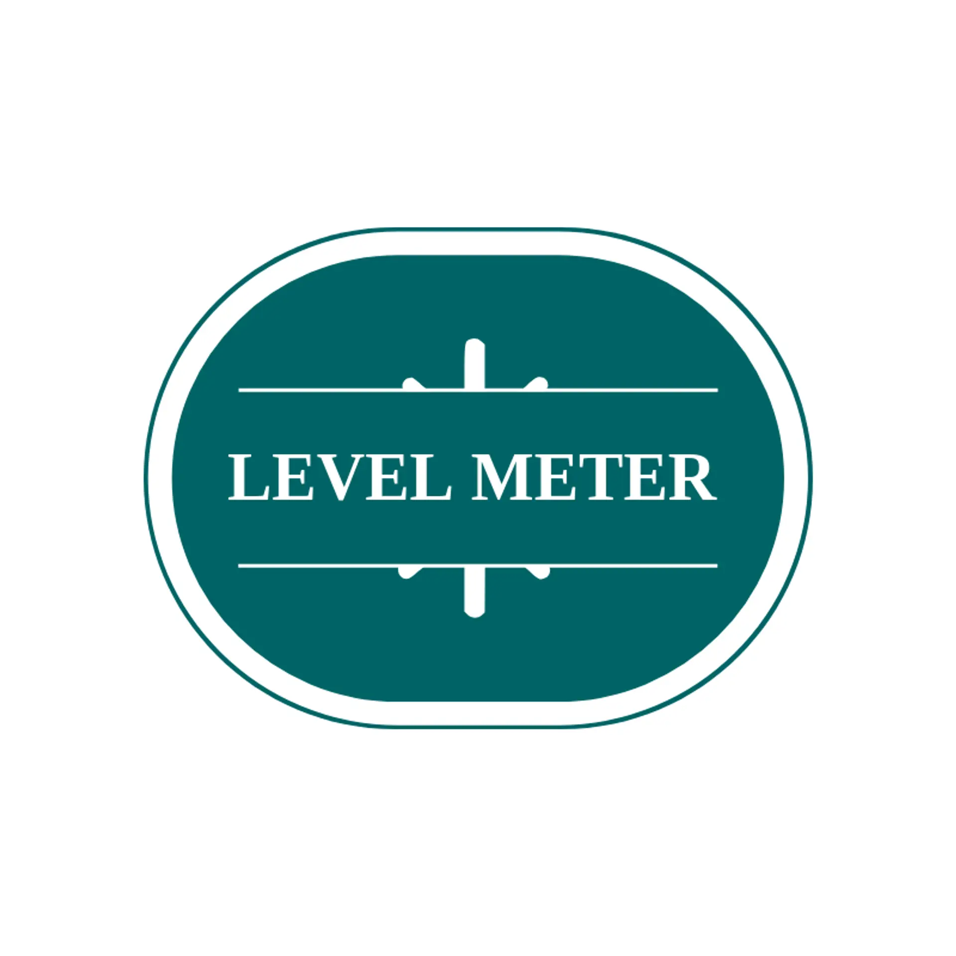 Level Meter logo for hip hop