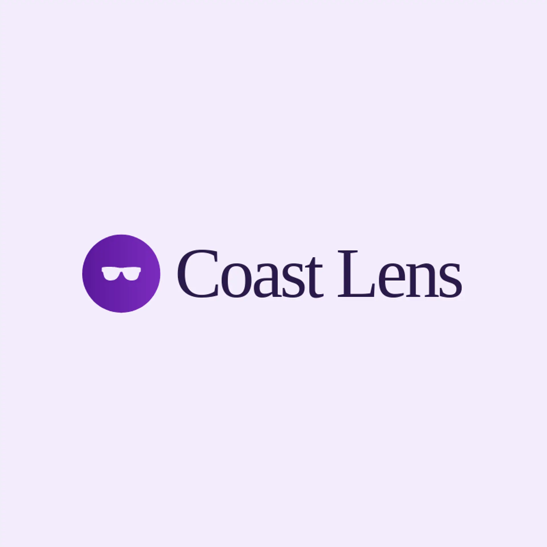 Coast Lens logo for beach