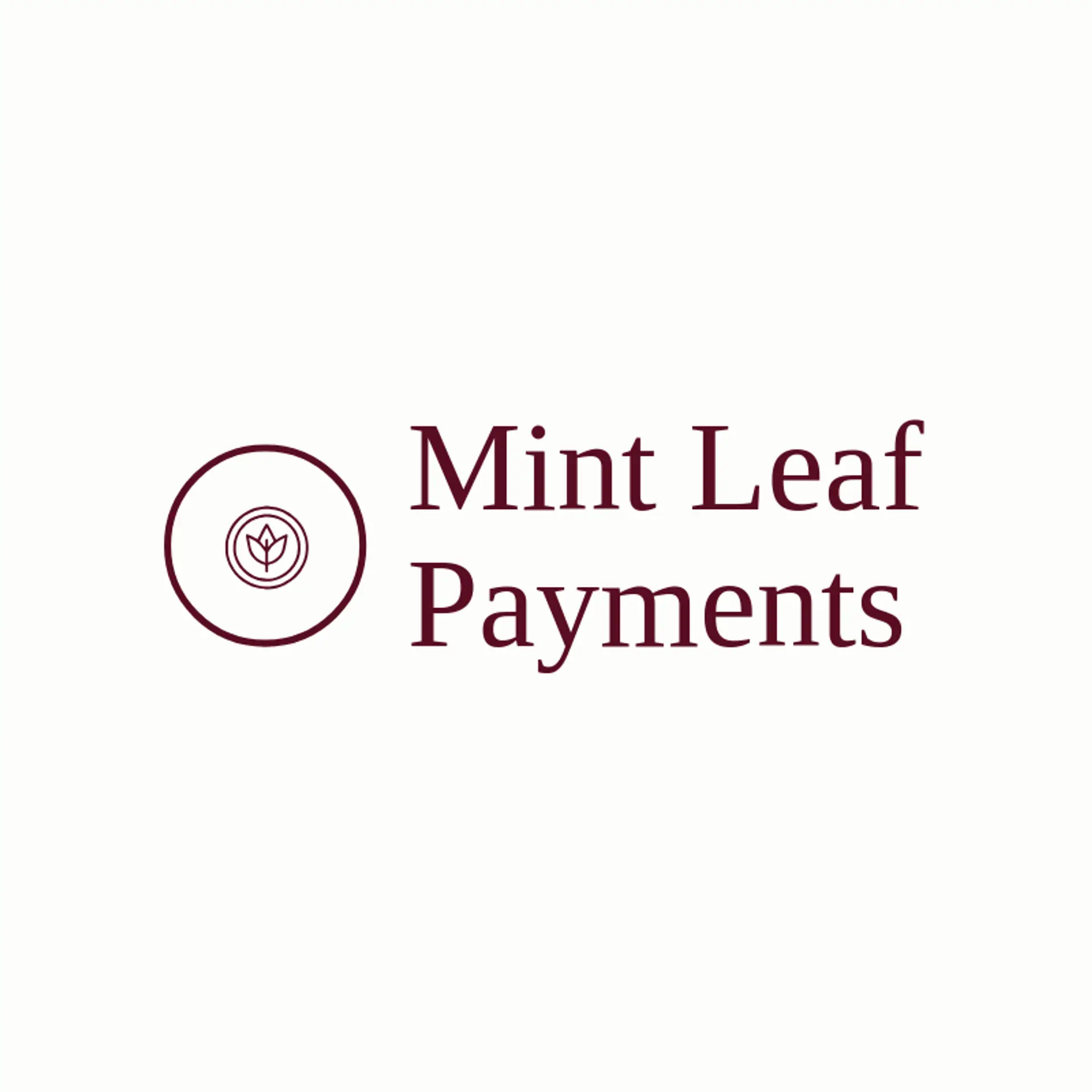 Mint Leaf Payments logo for payment