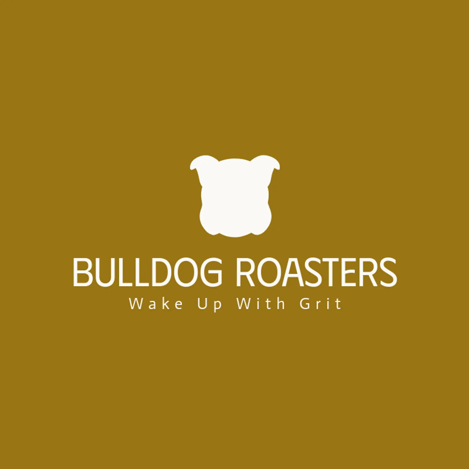 Bulldog Roasters logo for bulldog