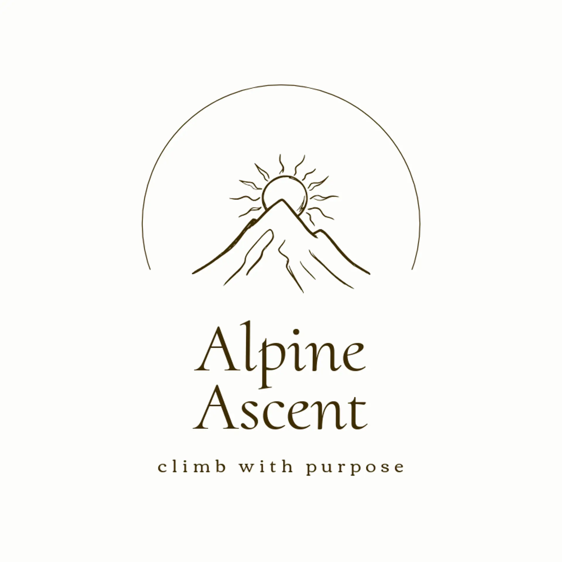 Alpine Ascent logo for mountain