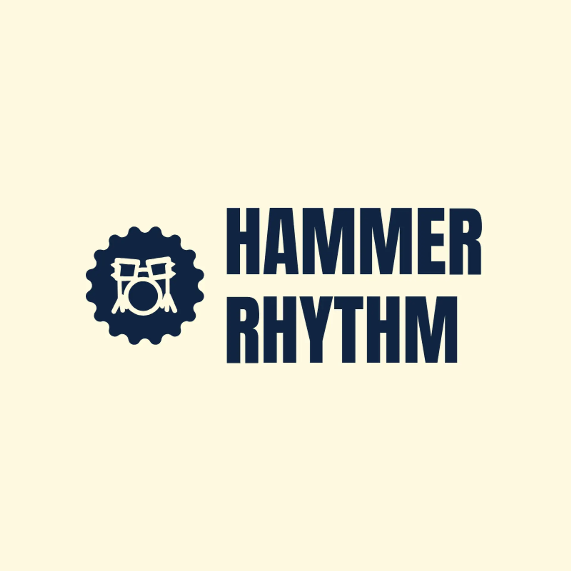 Hammer Rhythm logo for death metal
