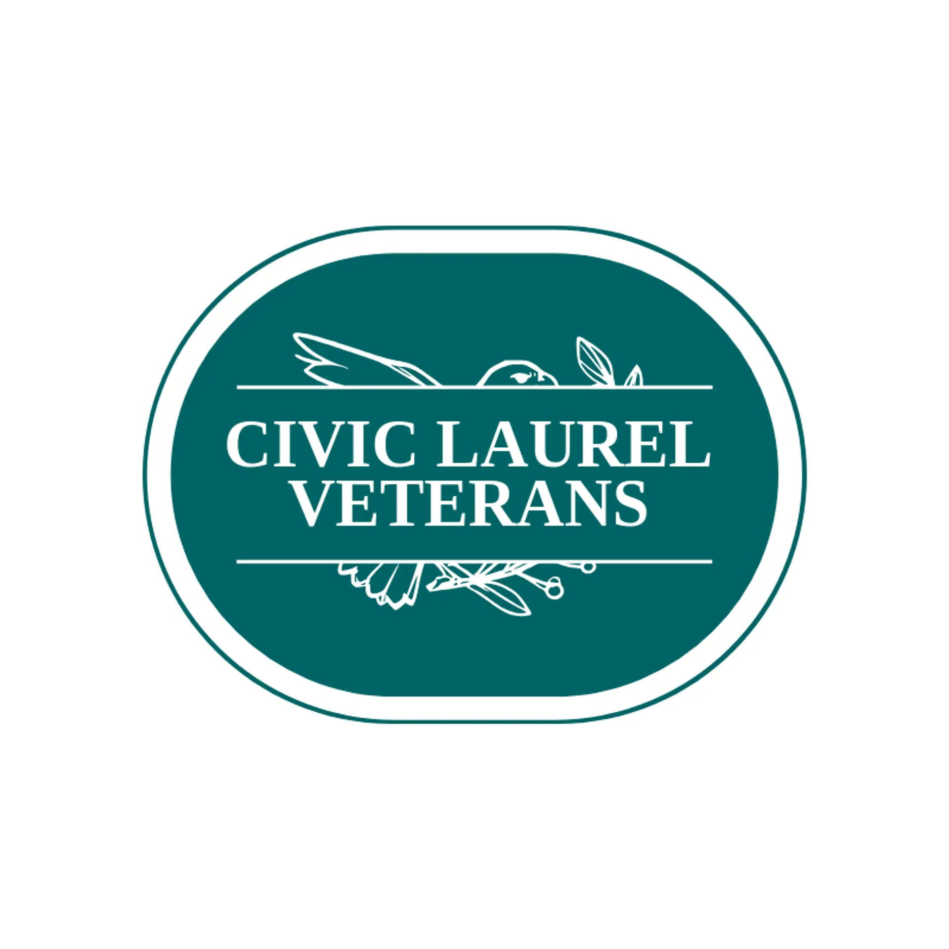 Civic Laurel Veterans logo for veteran