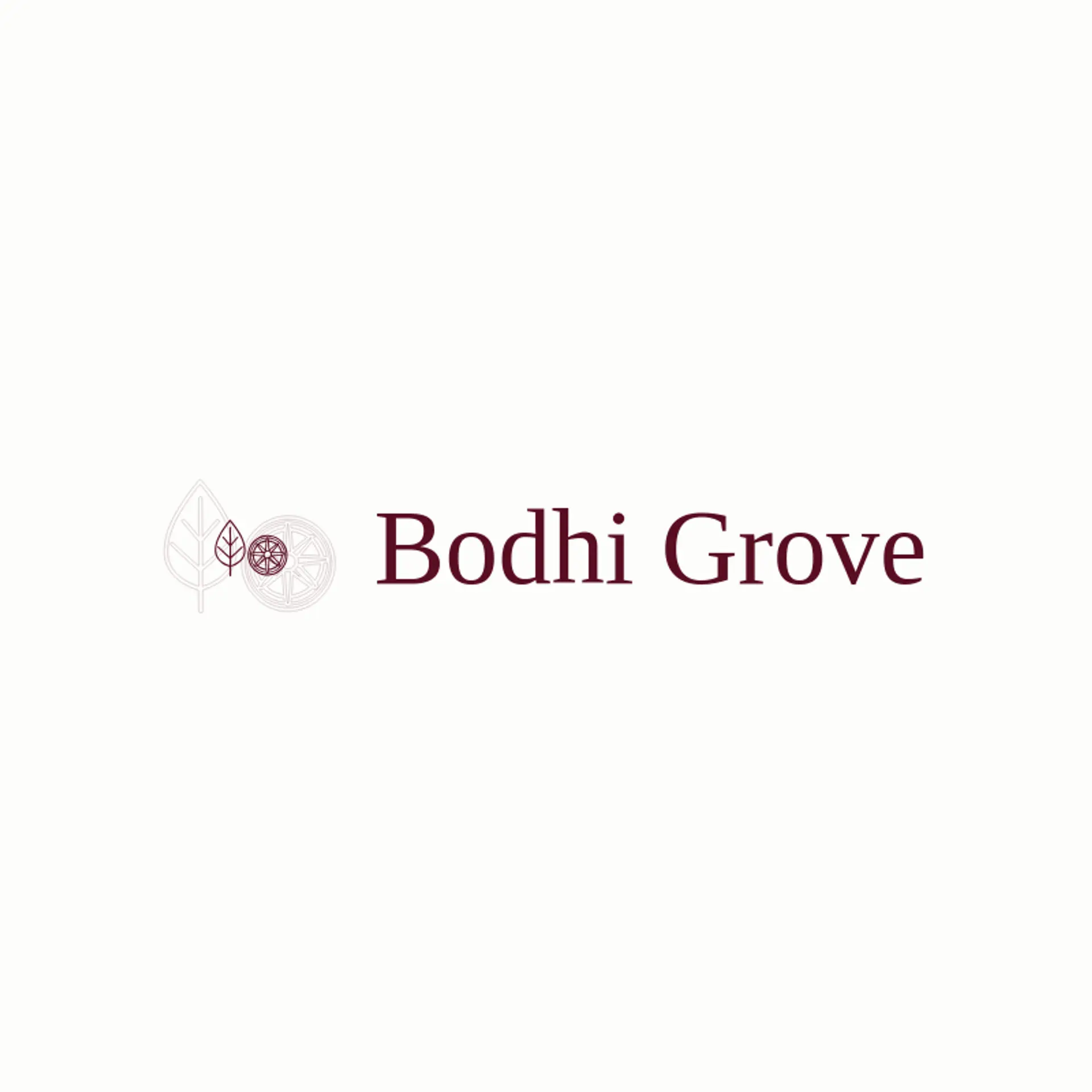 Bodhi Grove logo for buddhism