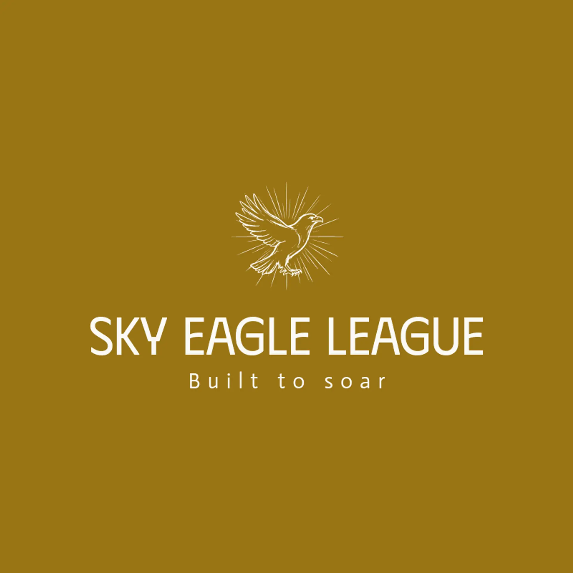 Sky Eagle League logo for american