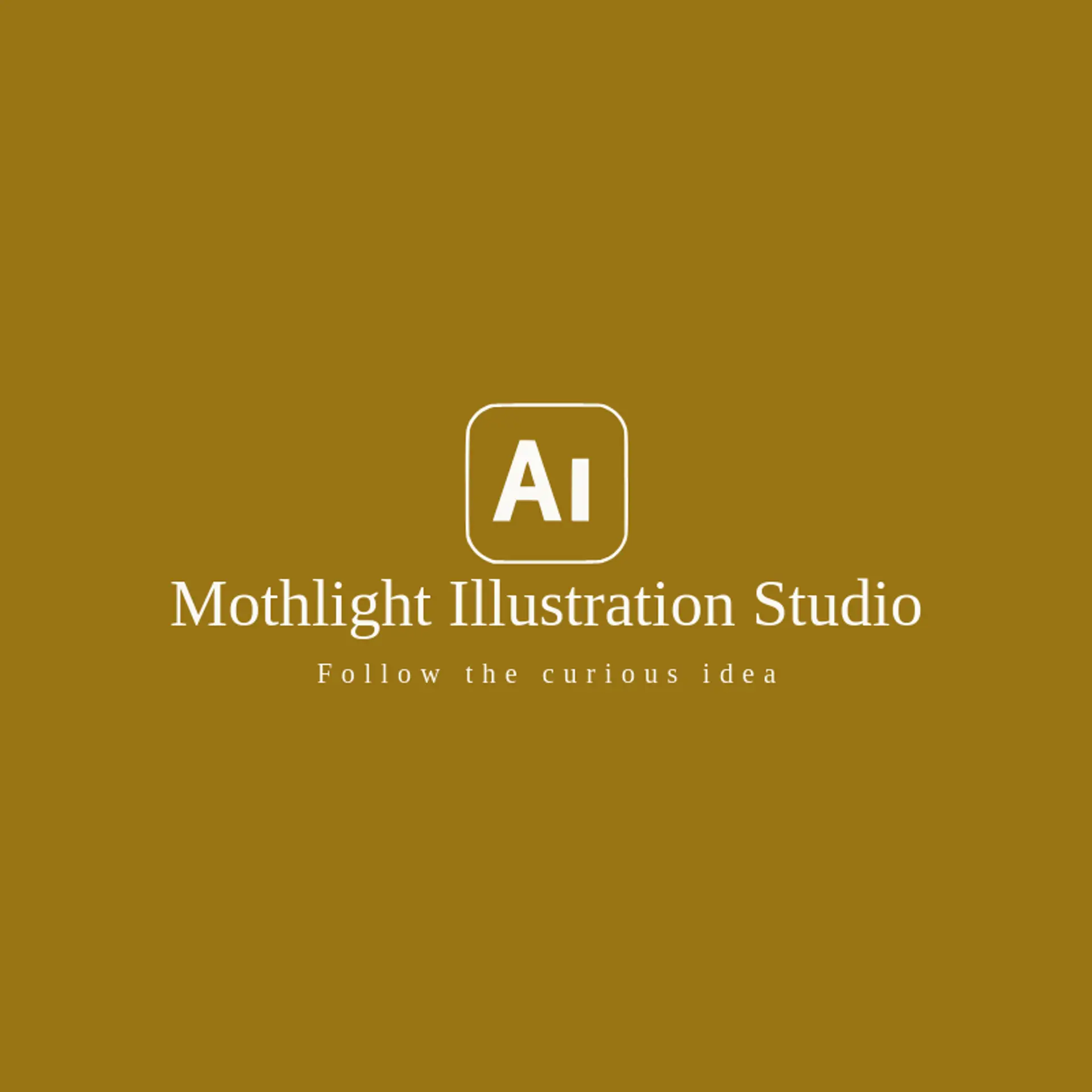 Mothlight Illustration Studio logo for illustrator