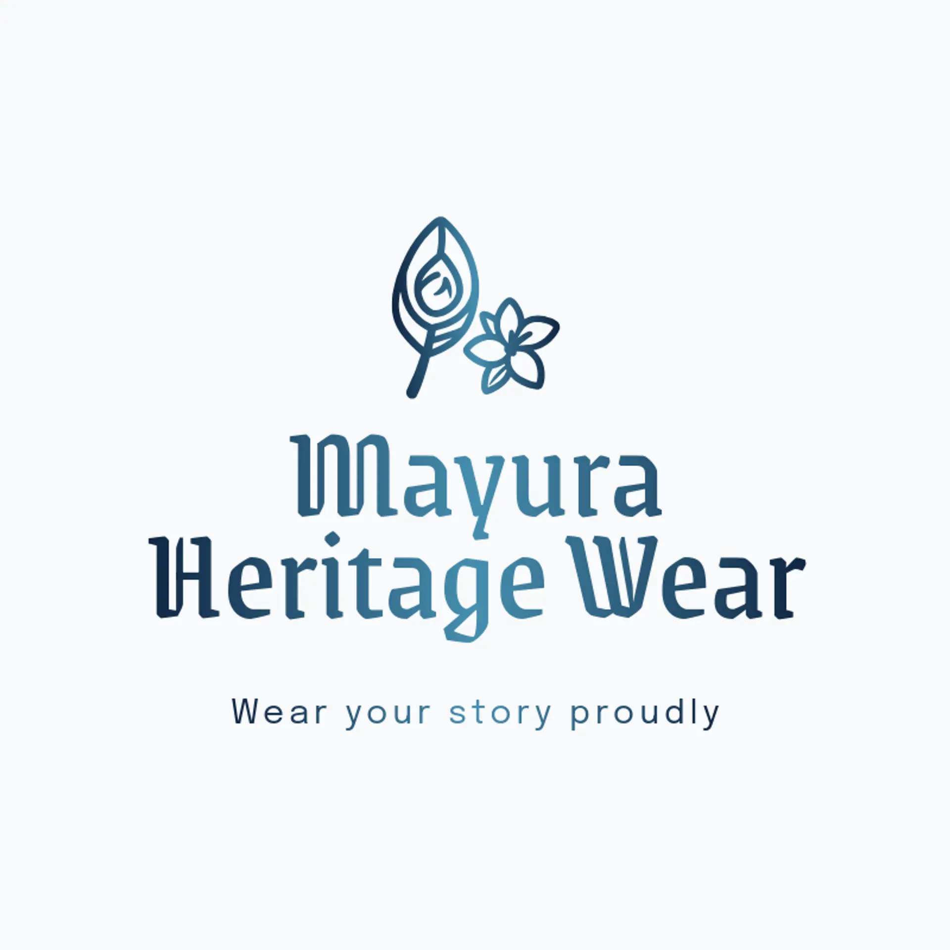 Mayura Heritage Wear logo for tamil
