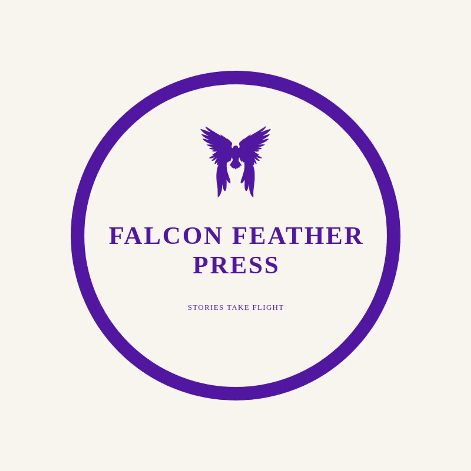 Falcon Feather Press logo for falcon