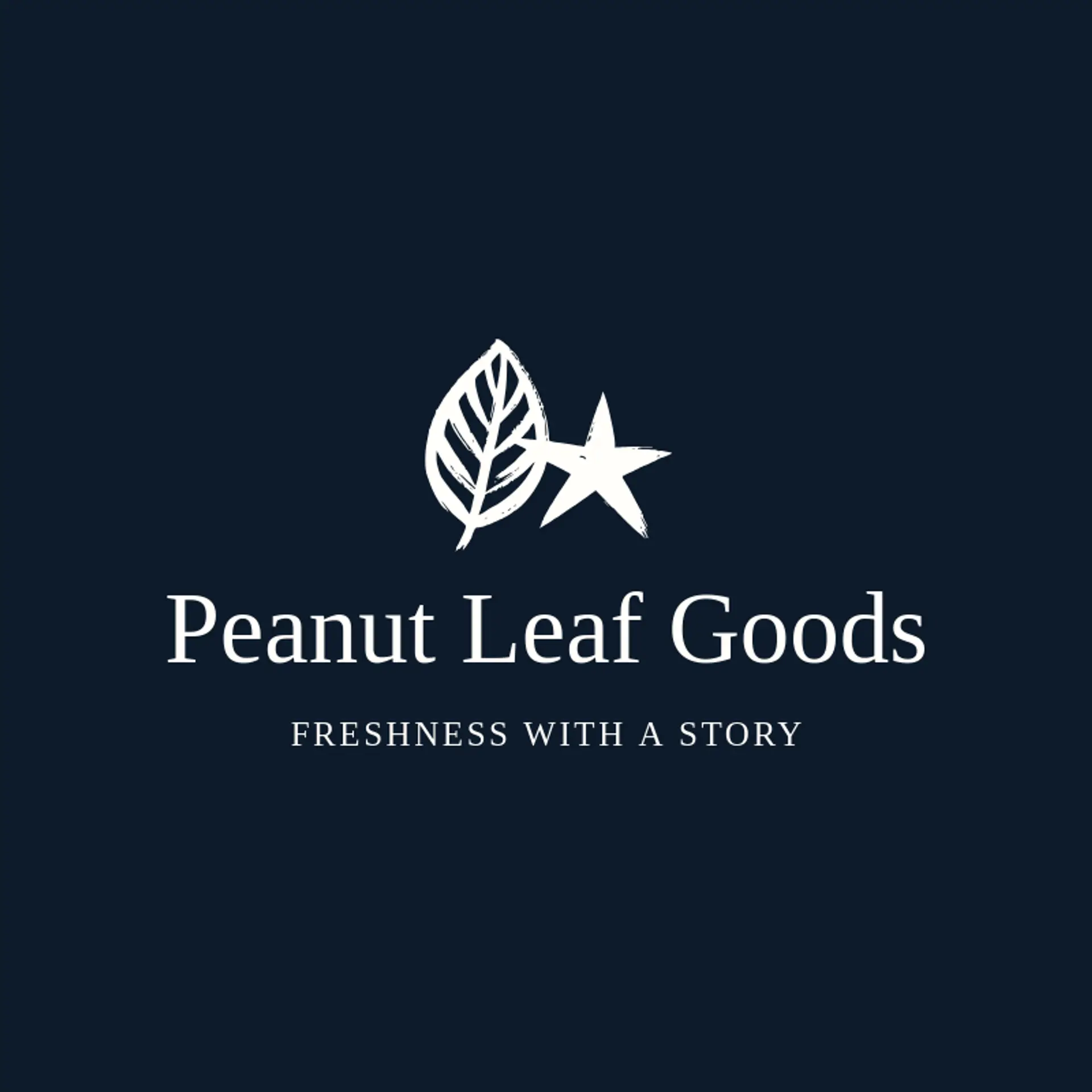 Peanut Leaf Goods logo for peanut