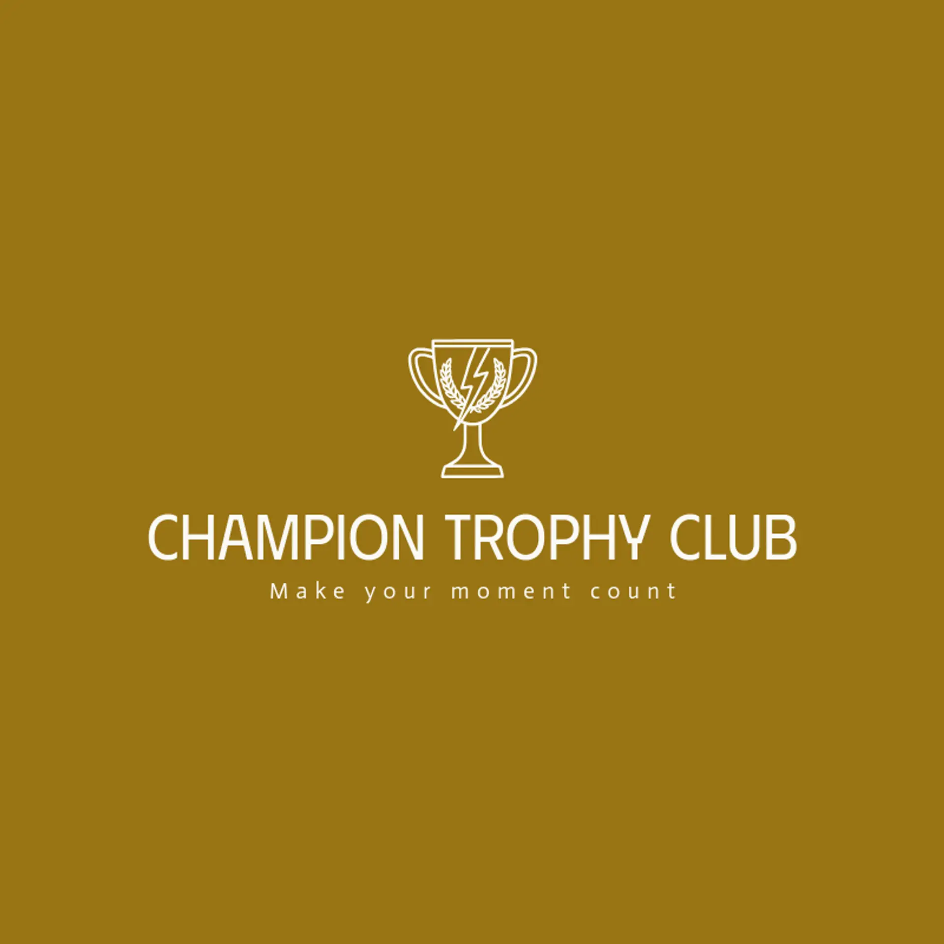 Champion Trophy Club logo for game