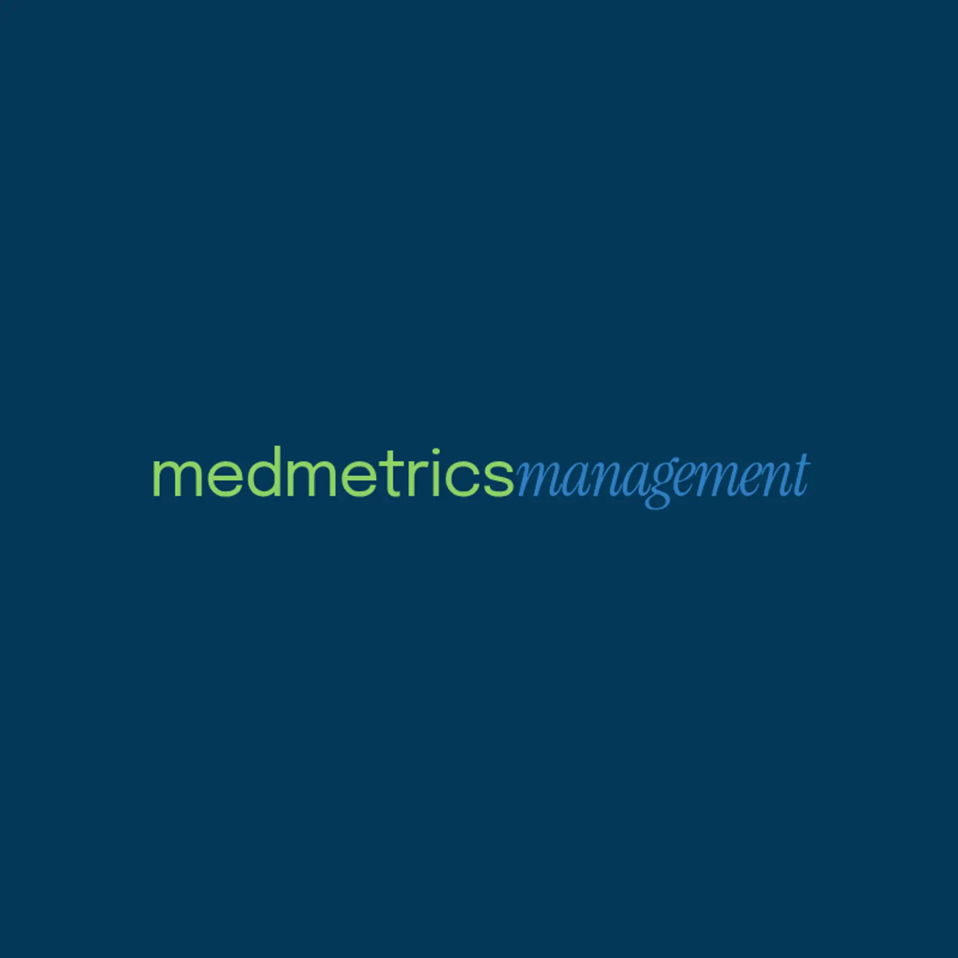MedMetrics Management logo for healthcare administration