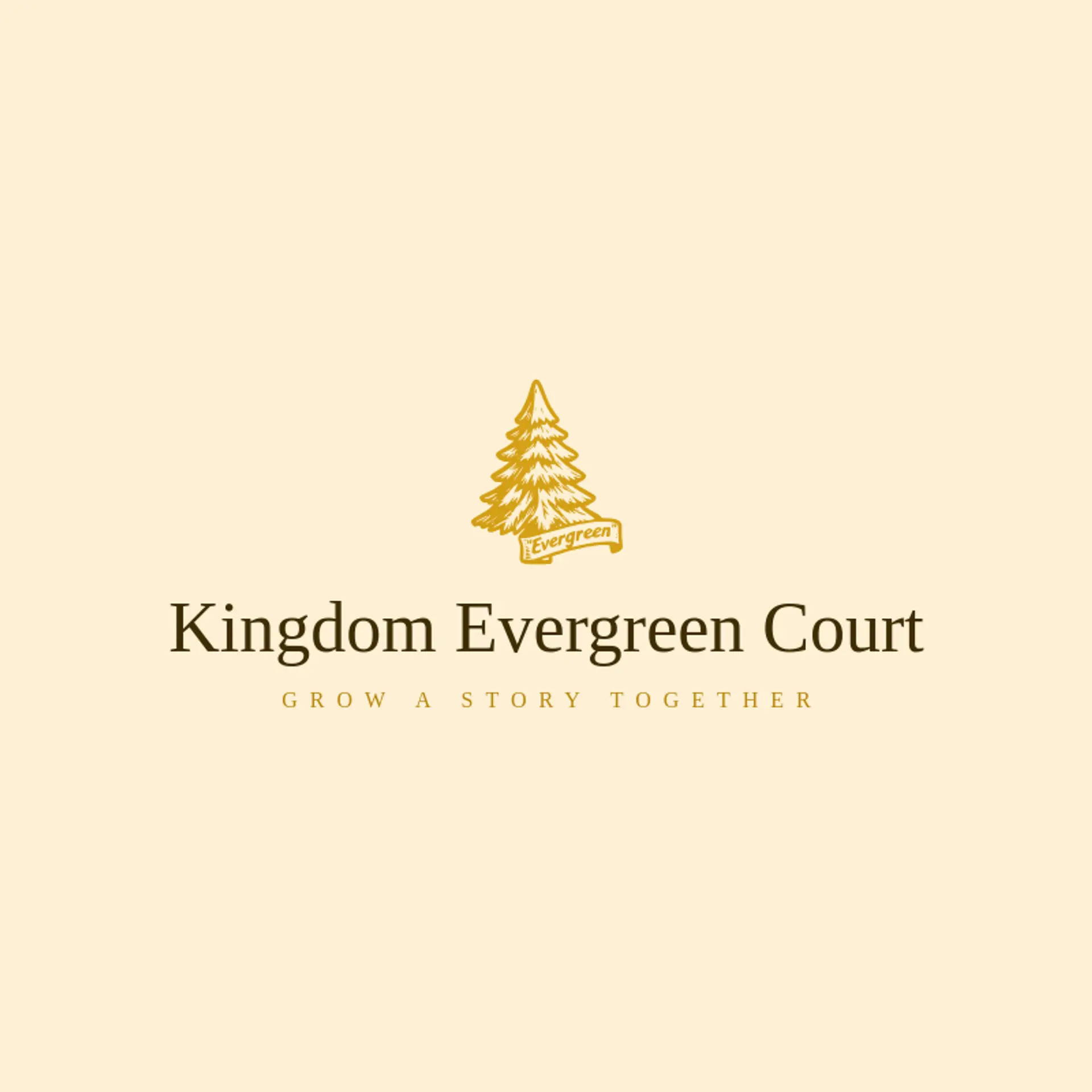 Kingdom Evergreen Court logo for kingdom