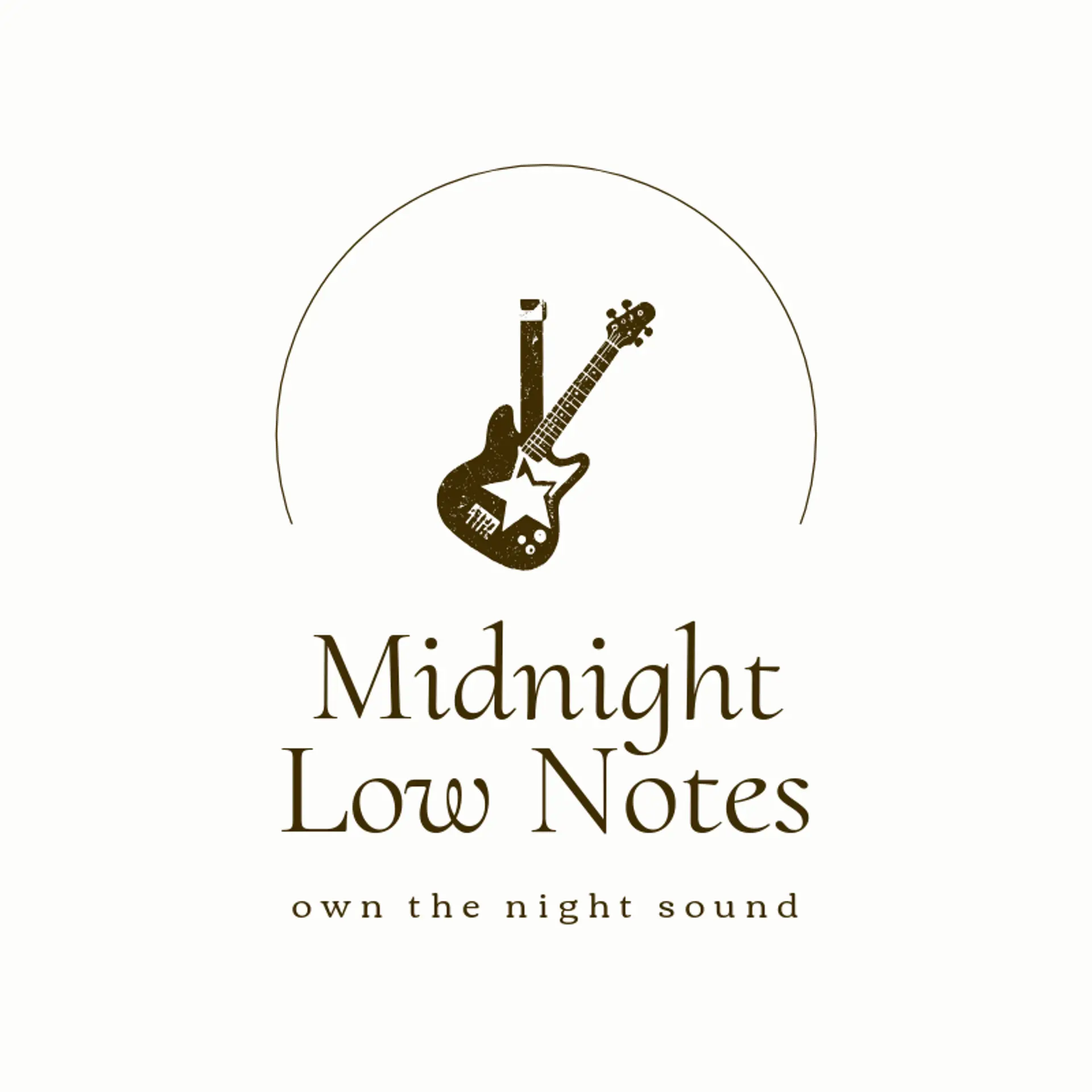 Midnight Low Notes logo for bass