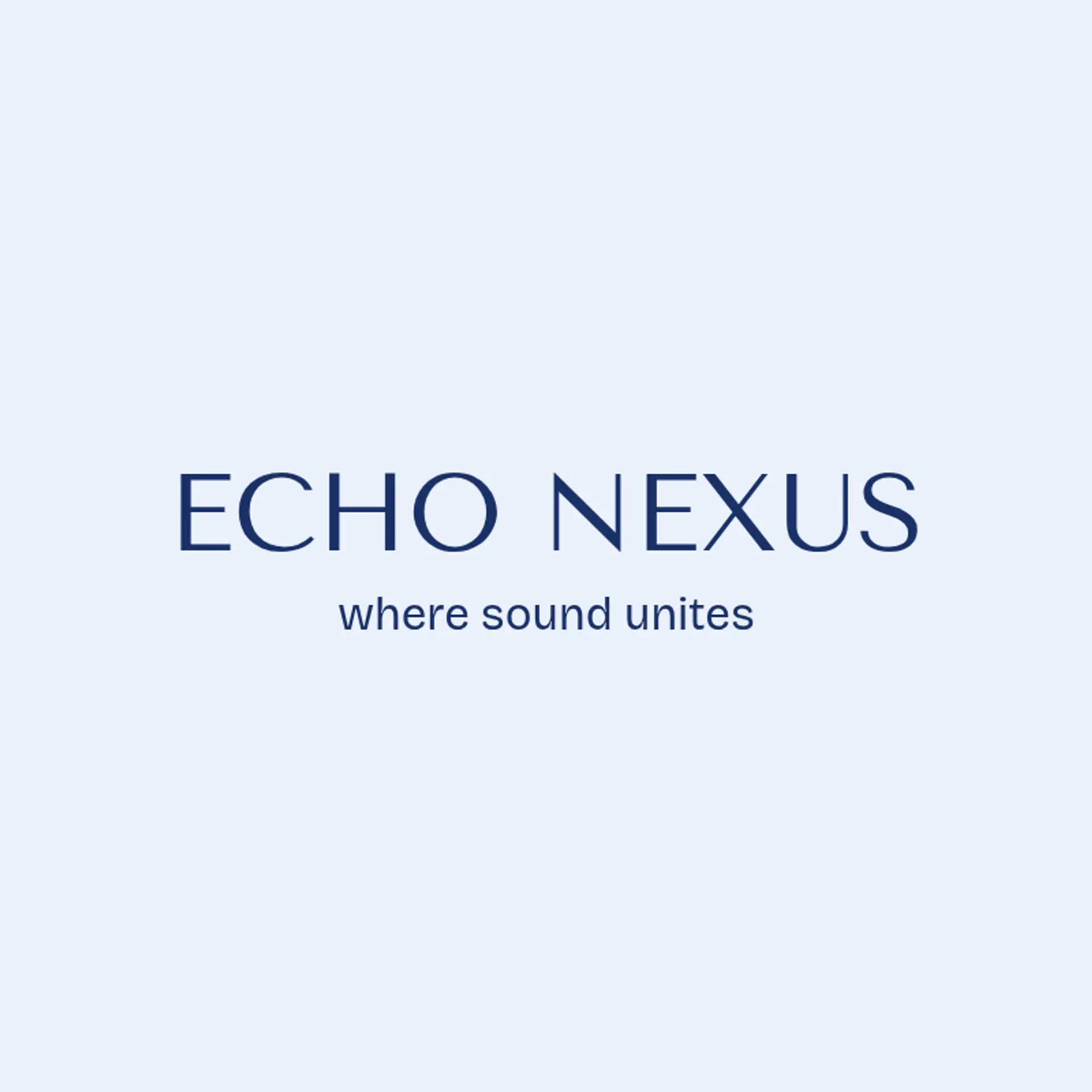 Echo Nexus logo for music band