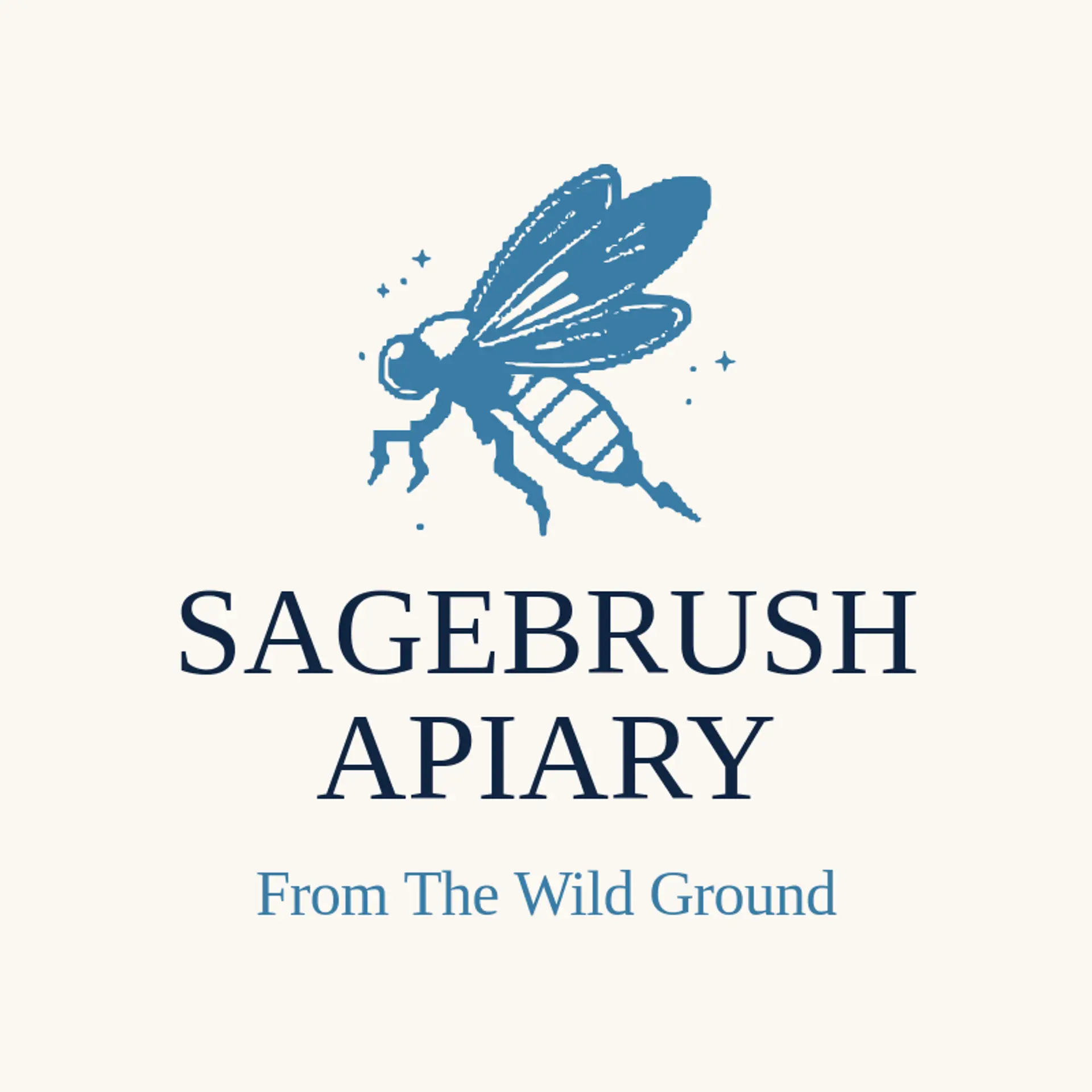 Sagebrush Apiary logo for sting