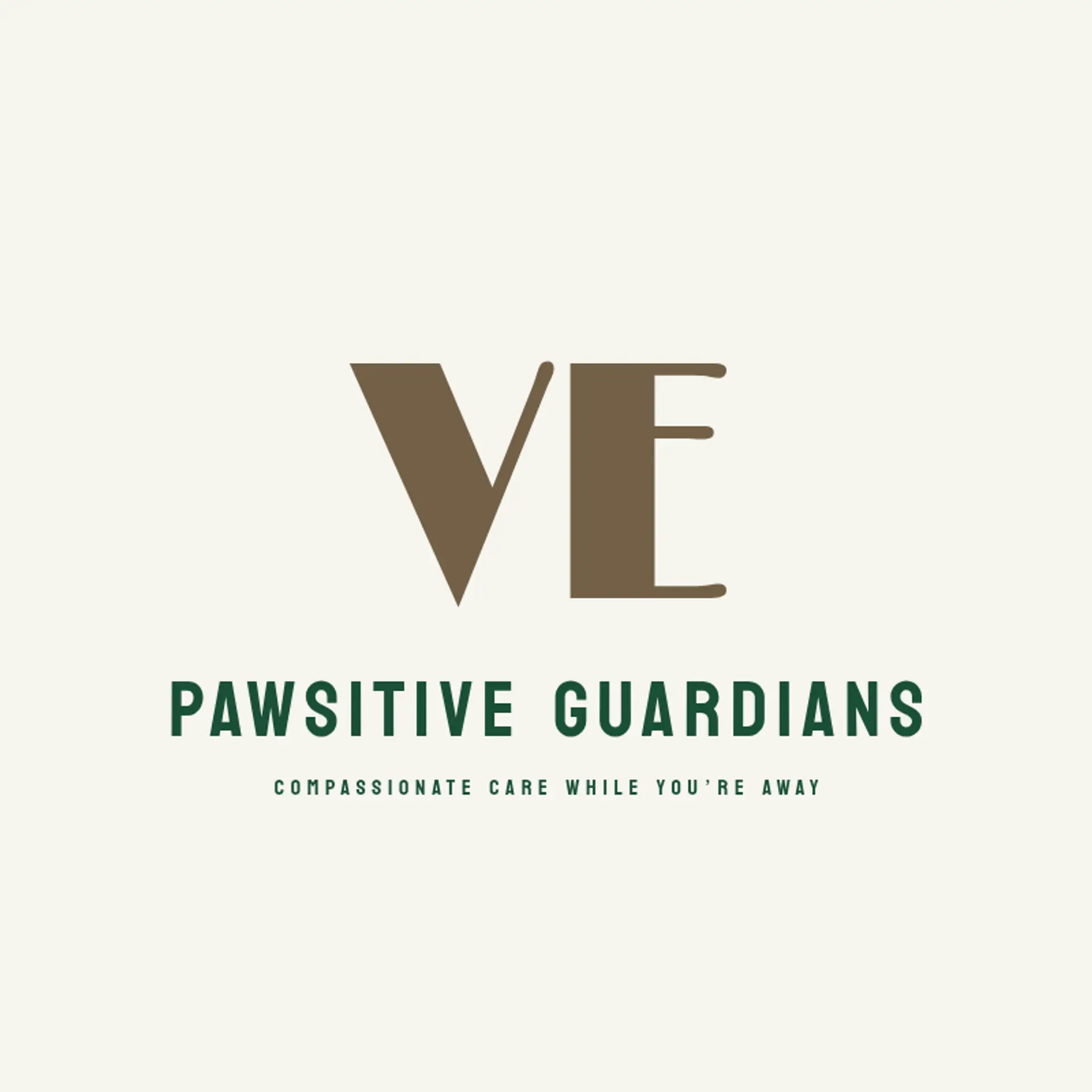 Paws & Cuddles Pet Sitting logo for pet sitting