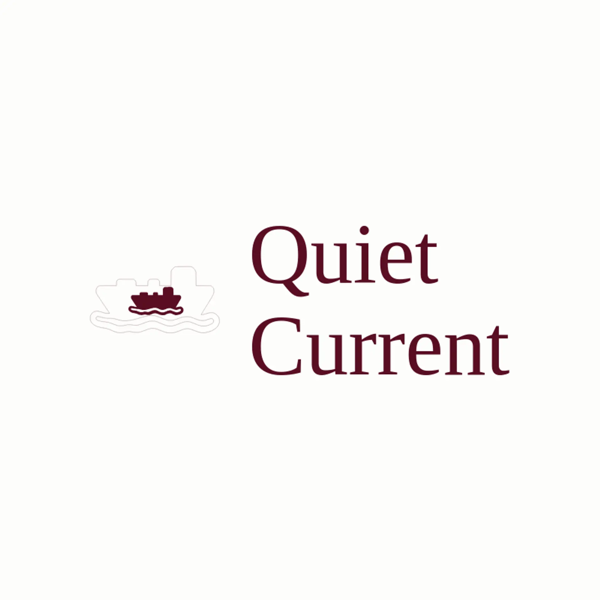 Quiet Current logo for shipping