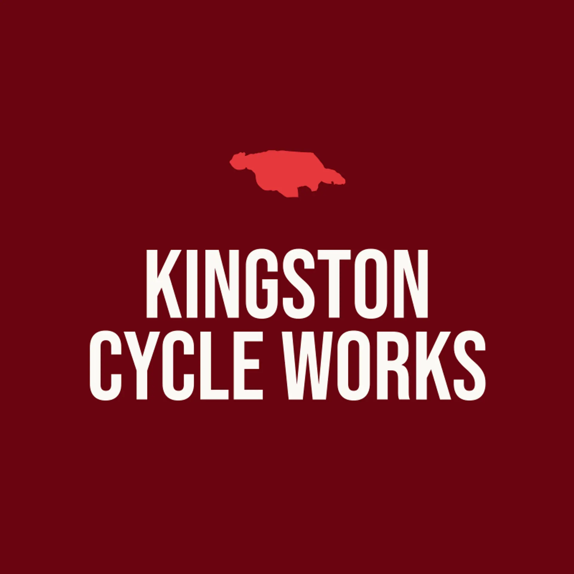 Kingston Cycle Works logo for jamaica
