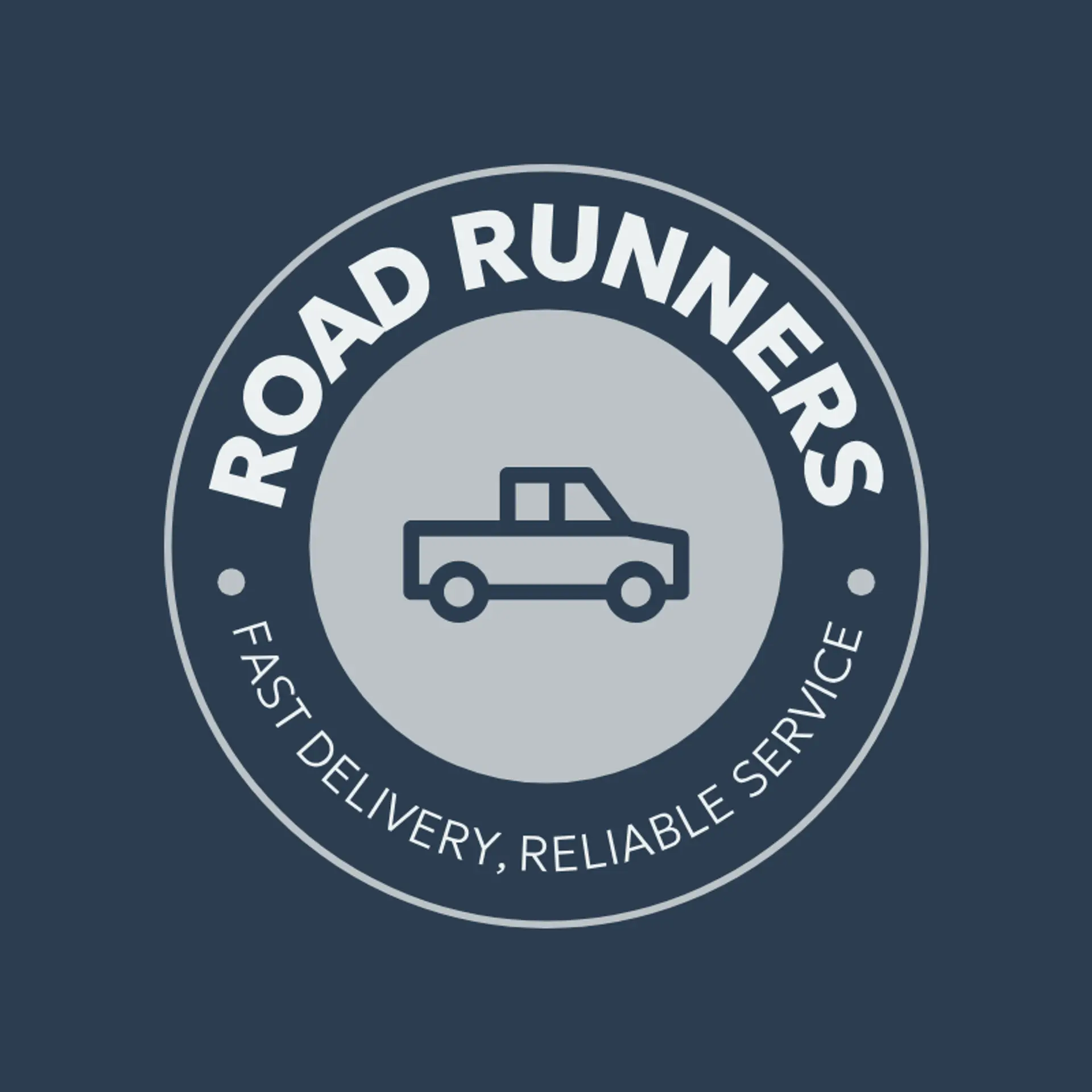 Road Runners logo for automotive pick up