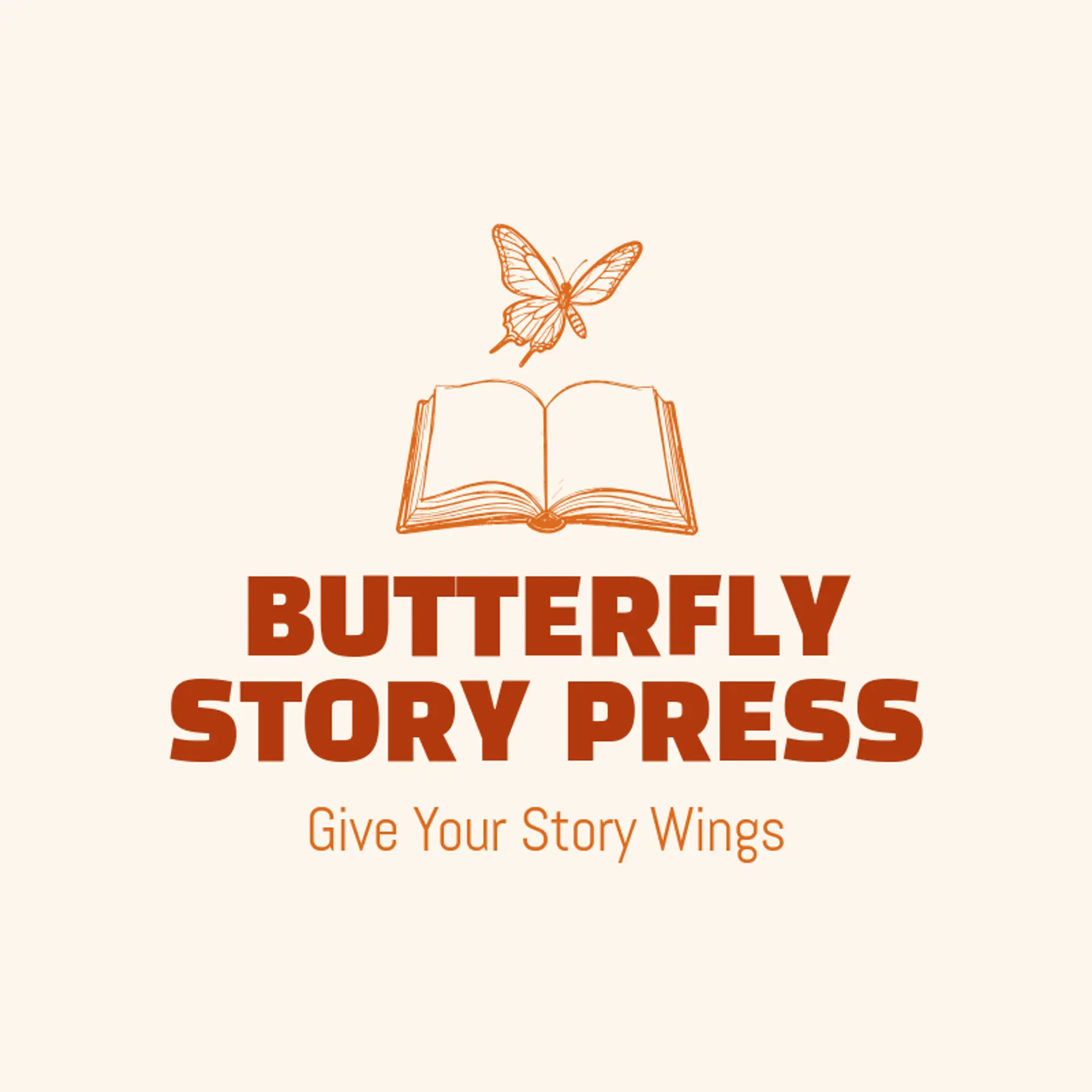 Butterfly Story Press logo for butterfly
