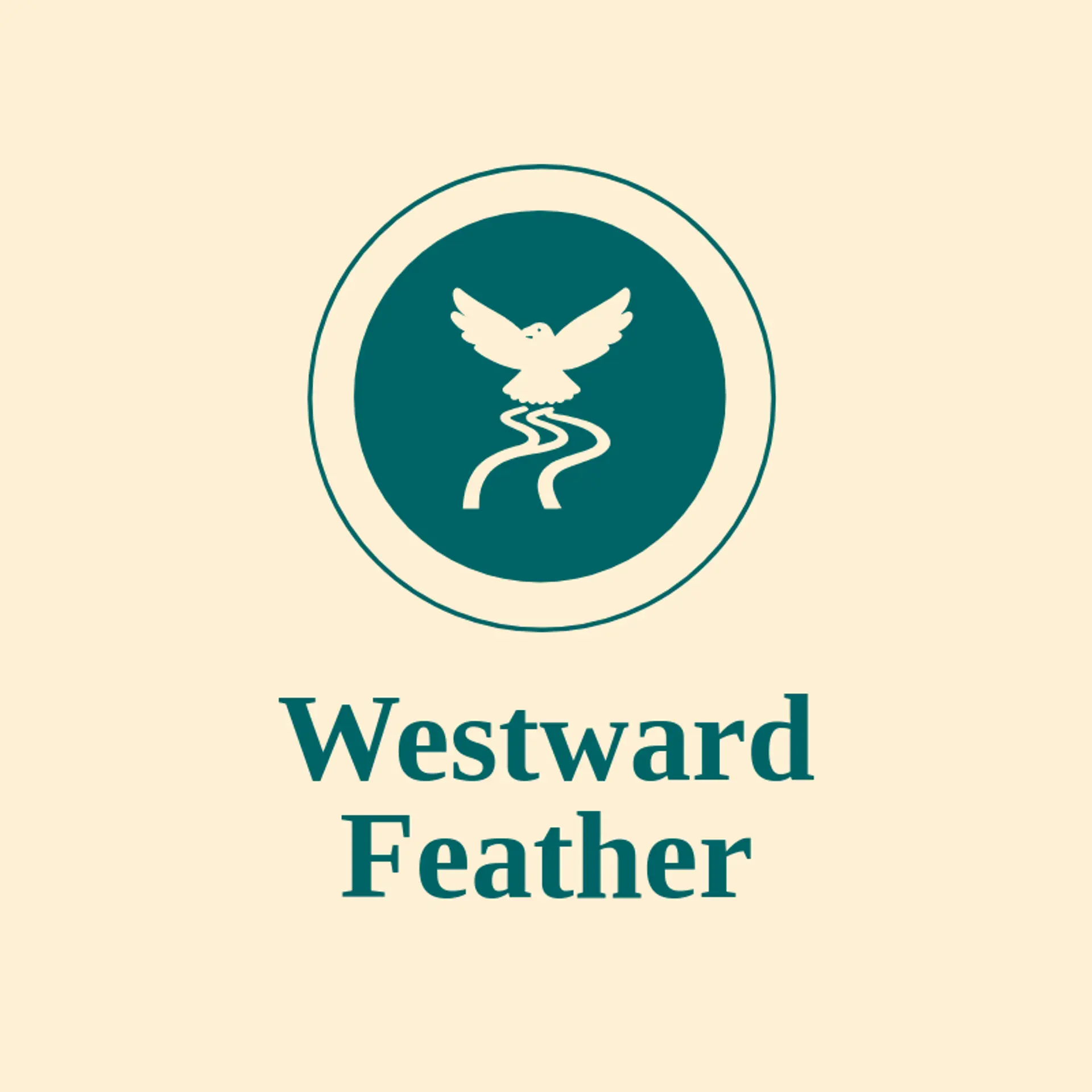 Westward Feather logo for american eagle