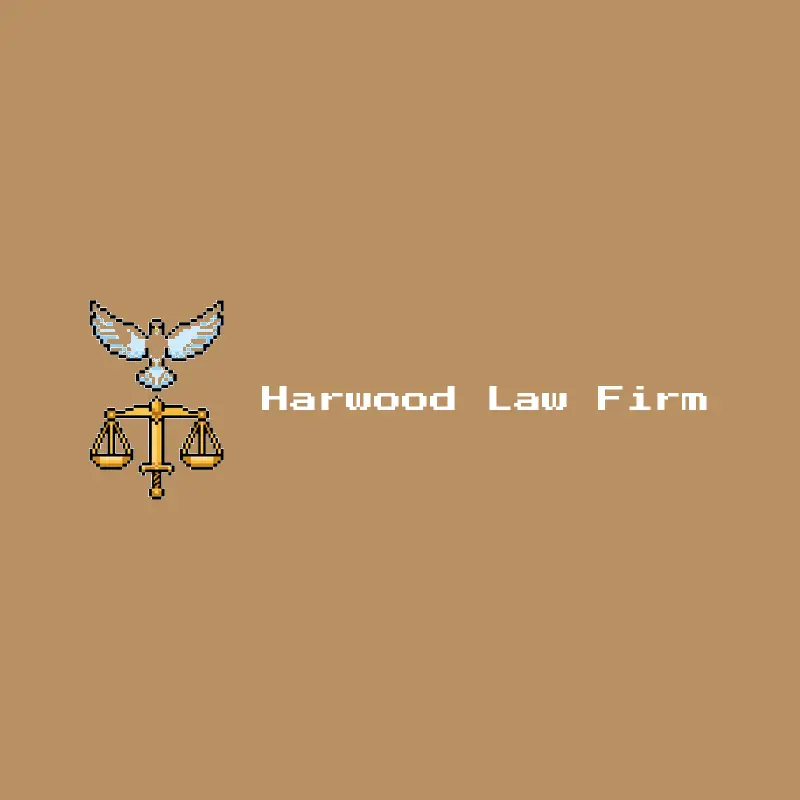 A dove above the scales, a family law logo in a pixel style