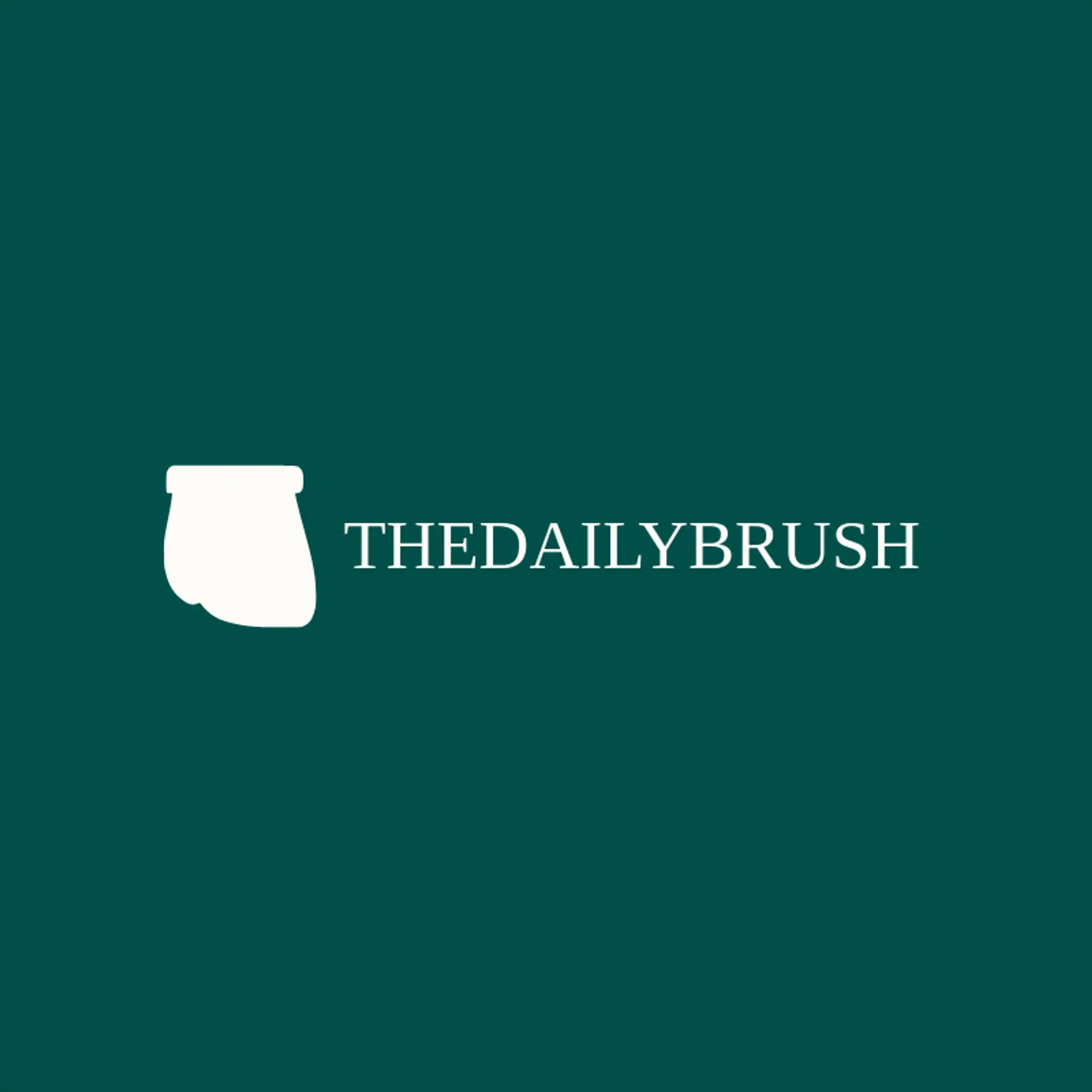 The Daily Brush logo for beard
