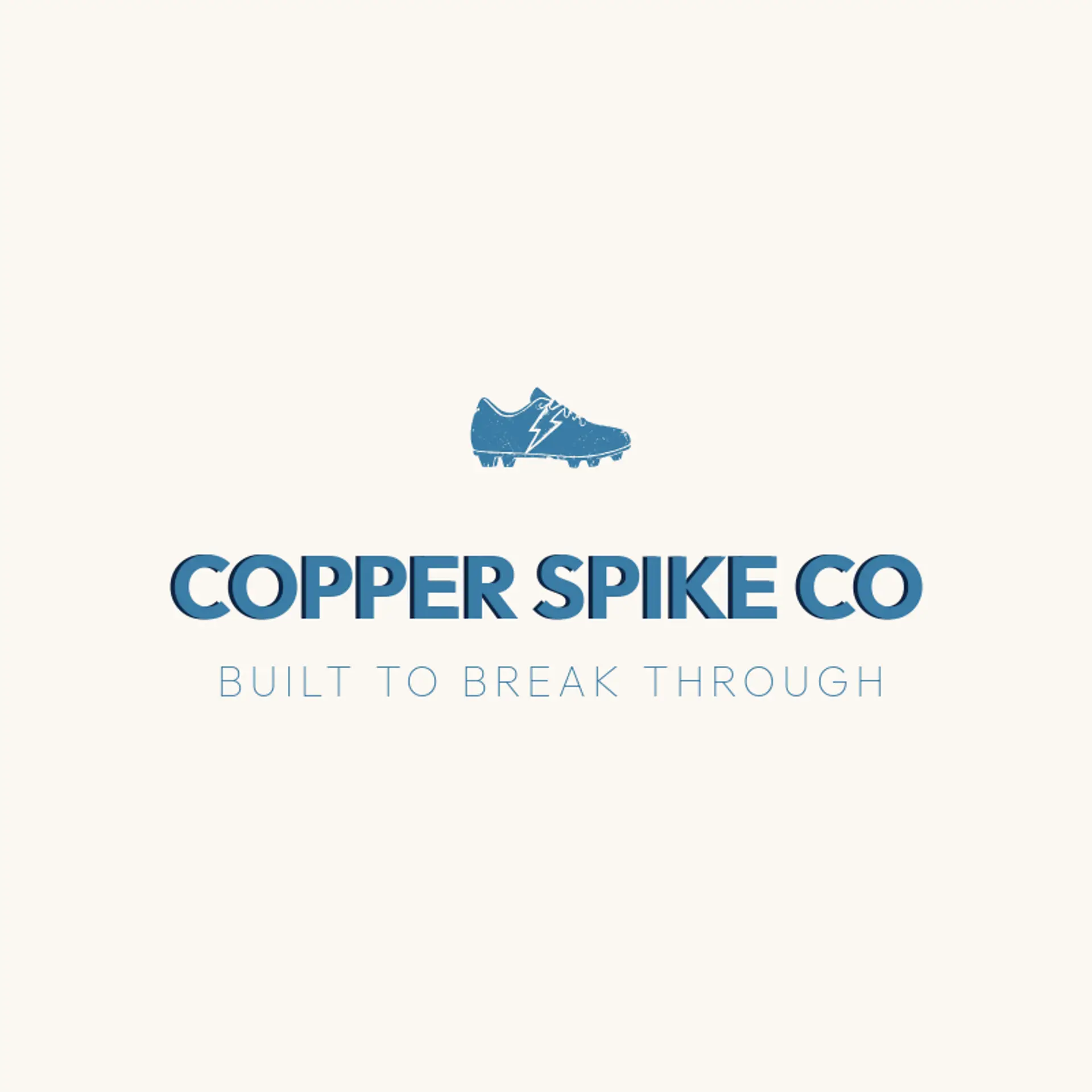 Copper Spike Co logo for track
