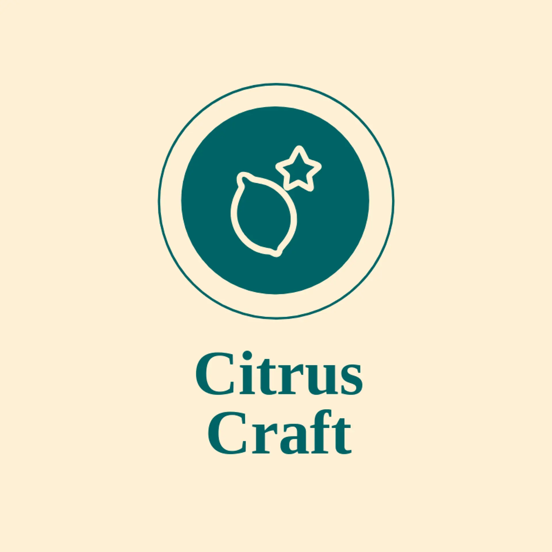 Citrus Craft logo for lemon
