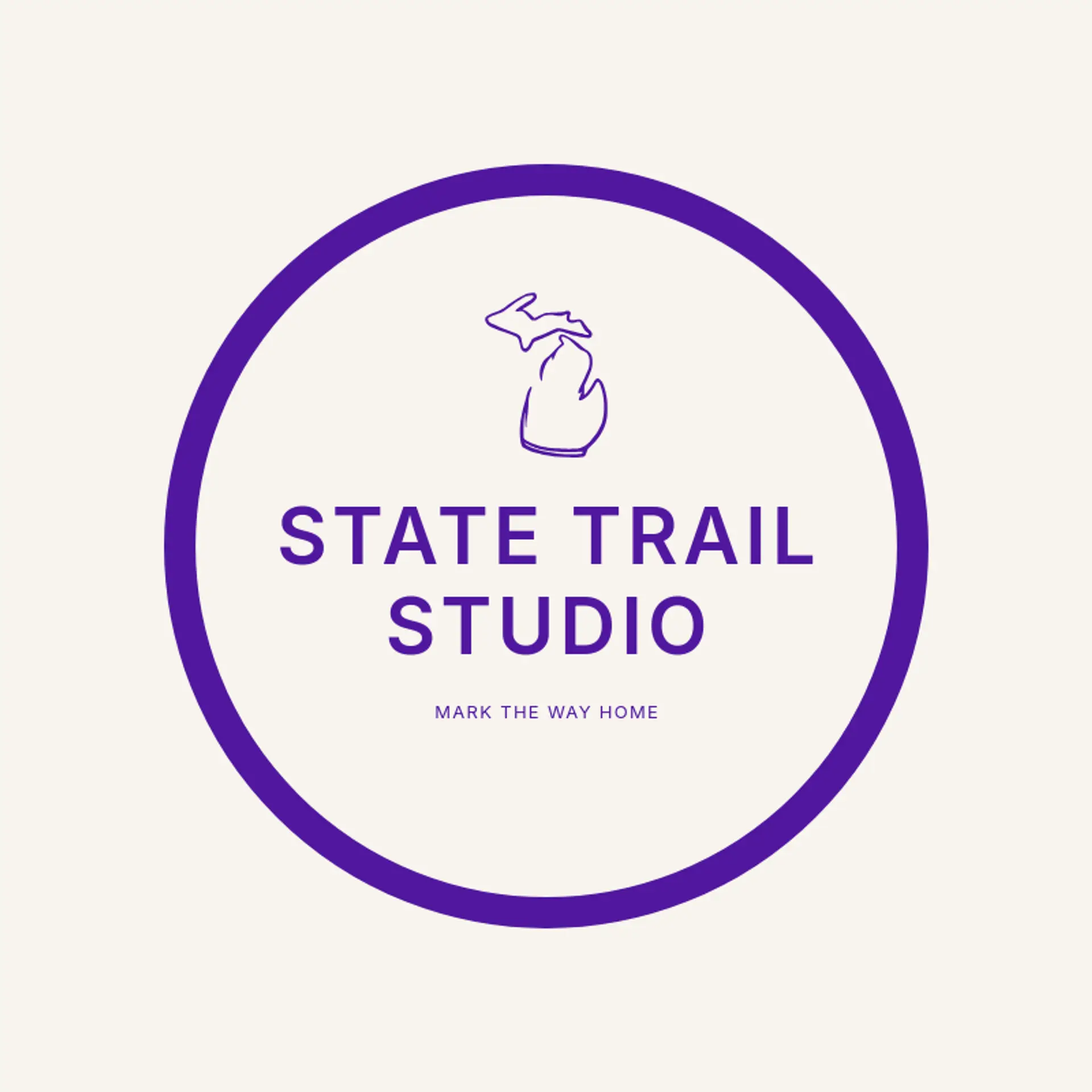 State Trail Studio logo for state