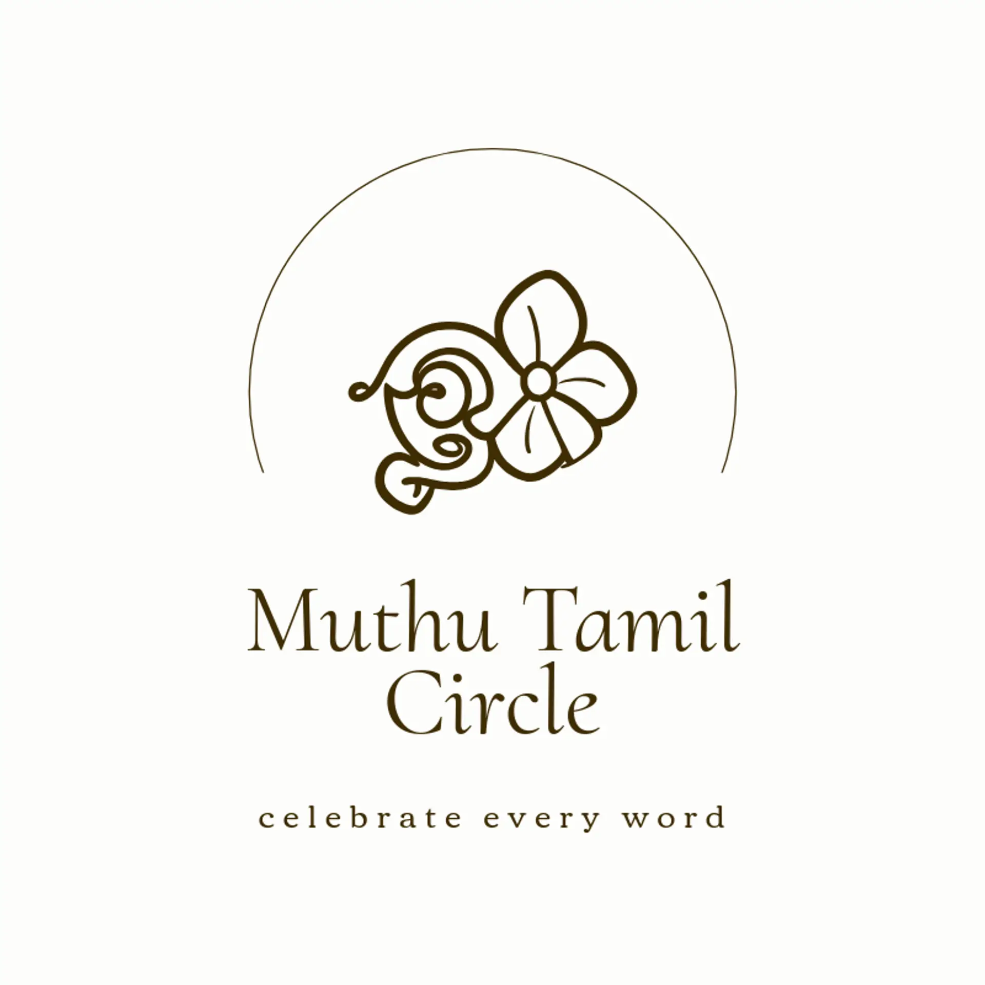 Muthu Tamil Circle logo for tamil