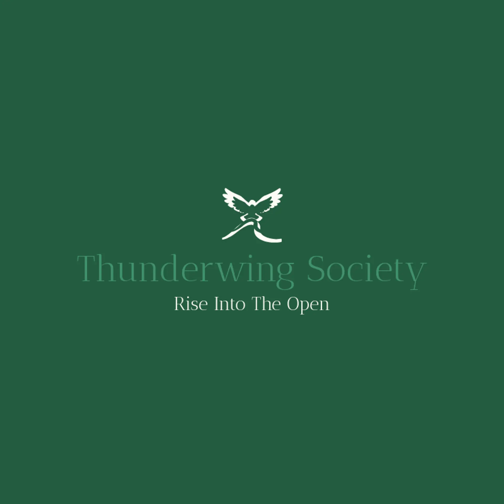 Thunderwing Society logo for storm