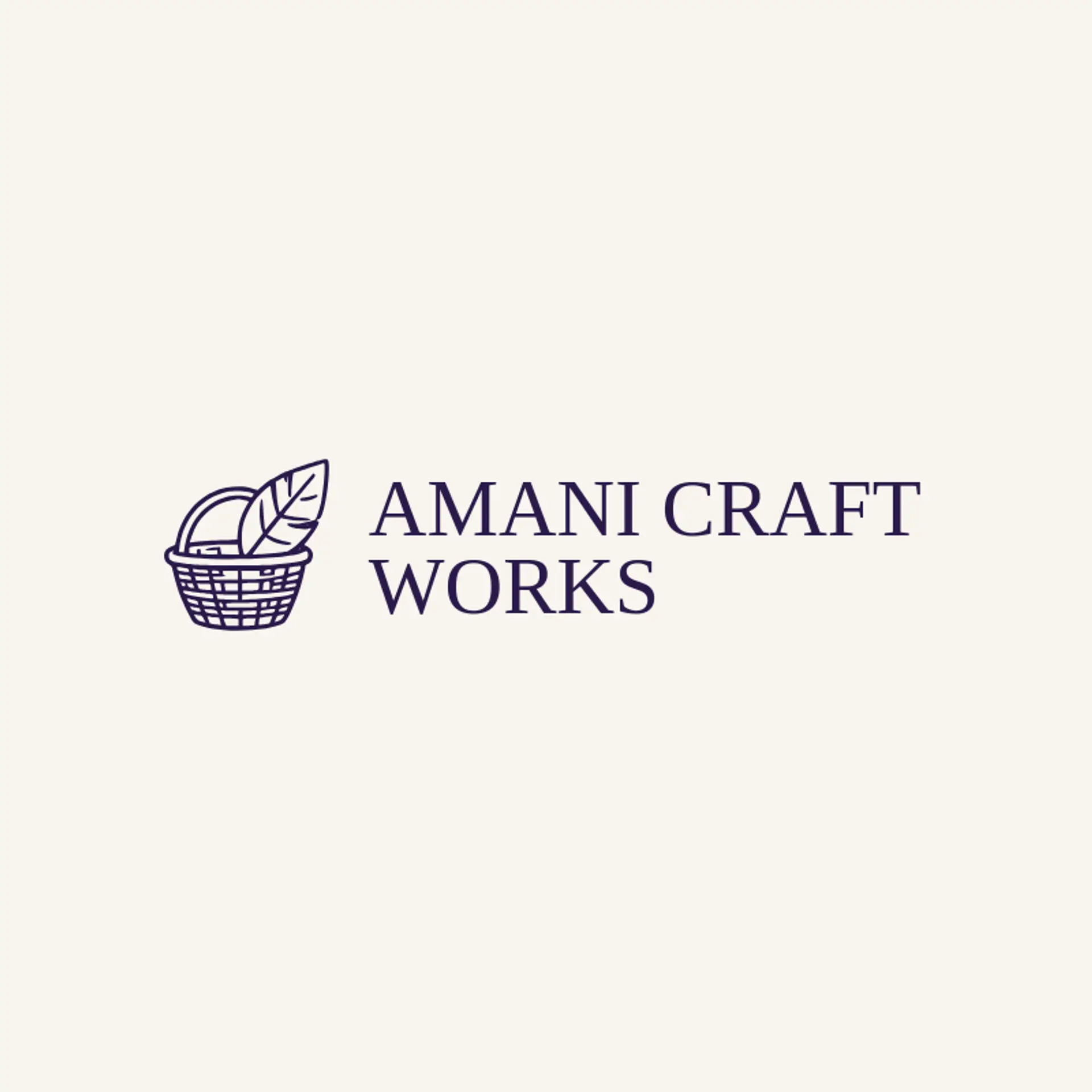 Amani Craft Works logo for african