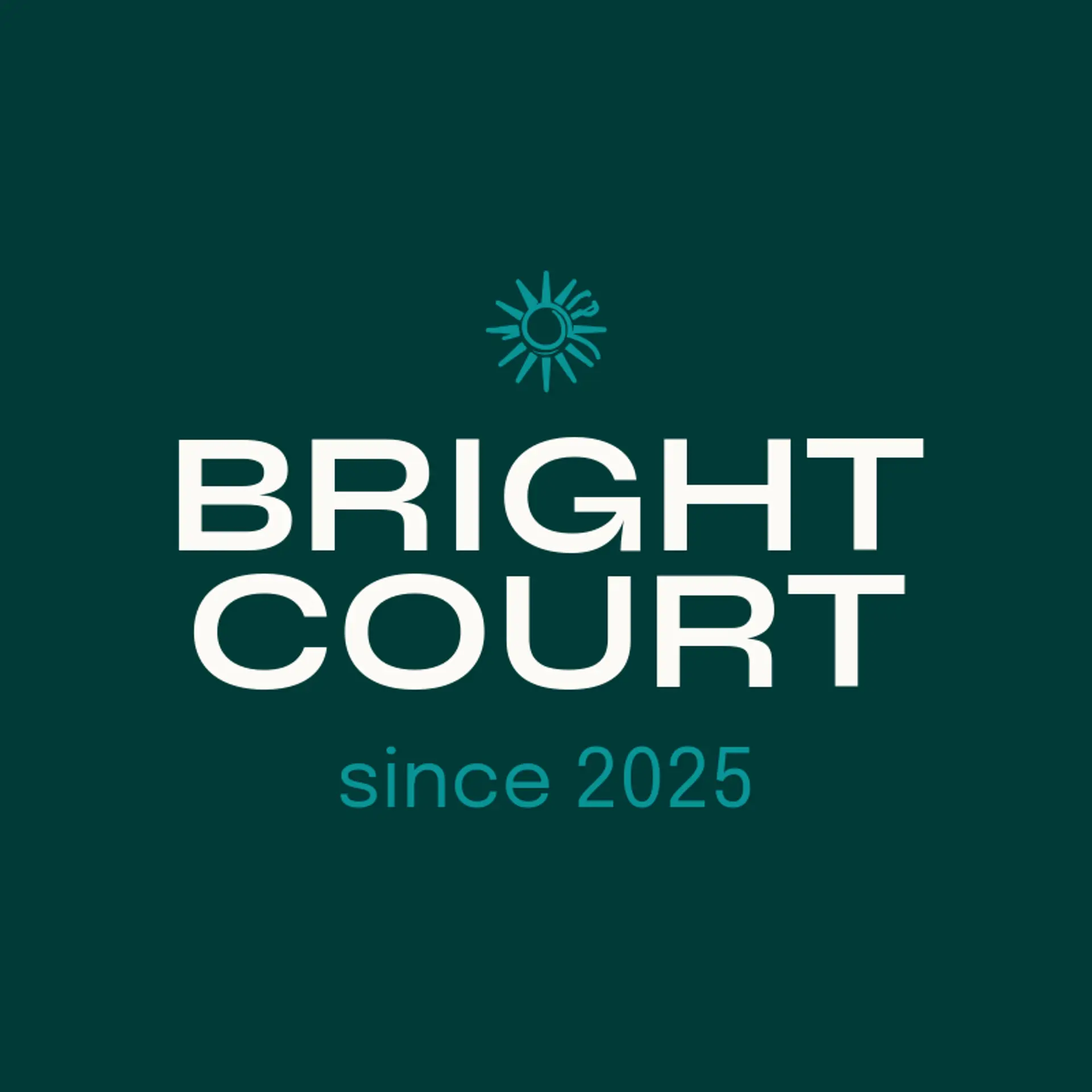 Bright Court logo for pickleball